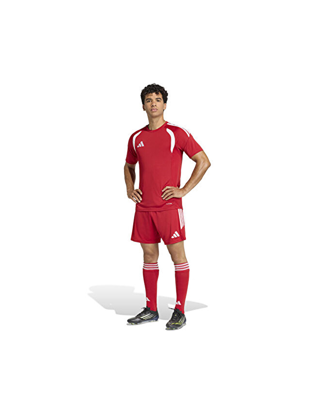 Tiro26 League Sho Erkek Futbol Şortu Ka8791 Kırmızı-2