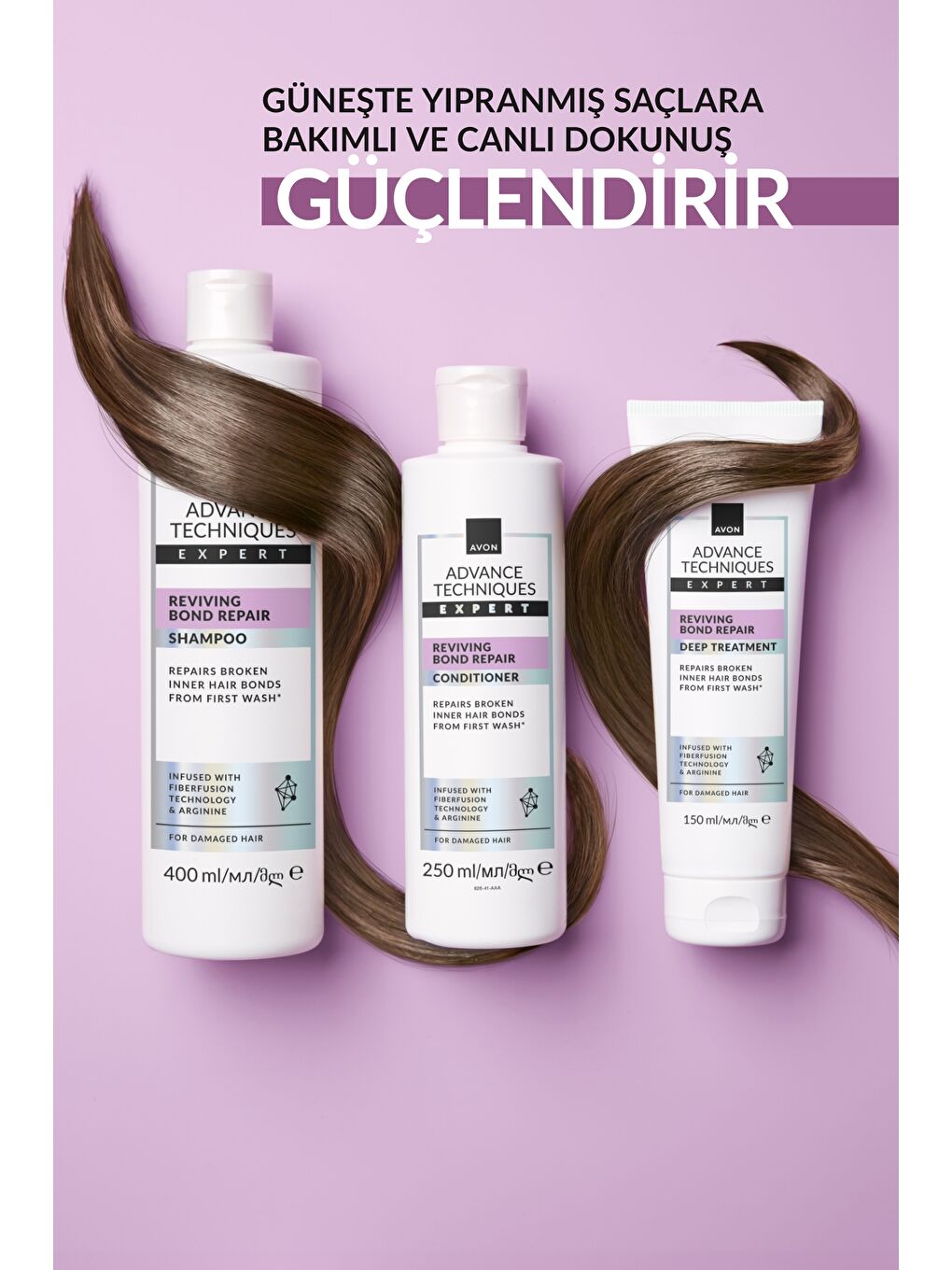 Advance Techniques Expert Saç Bağlarını Güçlendiren Canlandırıcı Yoğun Bakım Maskesi 150ml-2