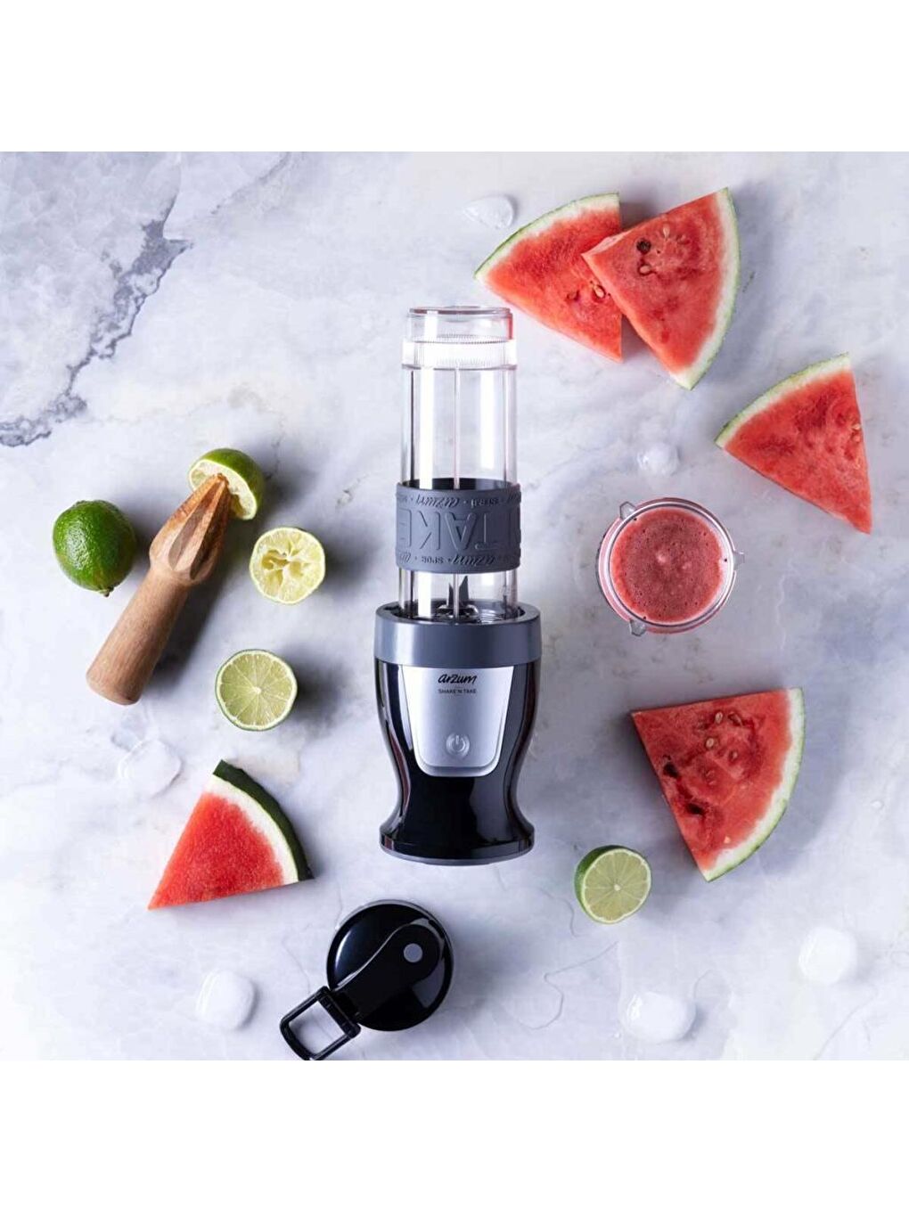 AR1032 Shake'N Take Siyah Kişisel 300 W Smoothie Blender-6