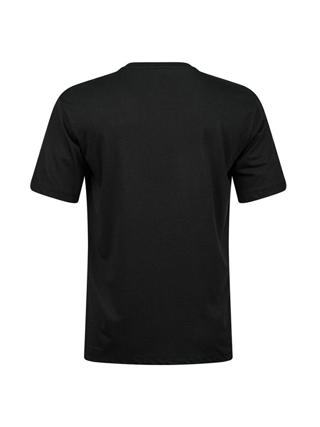 Siyah Axel Erkek Bisiklet Yaka T-shirt-4