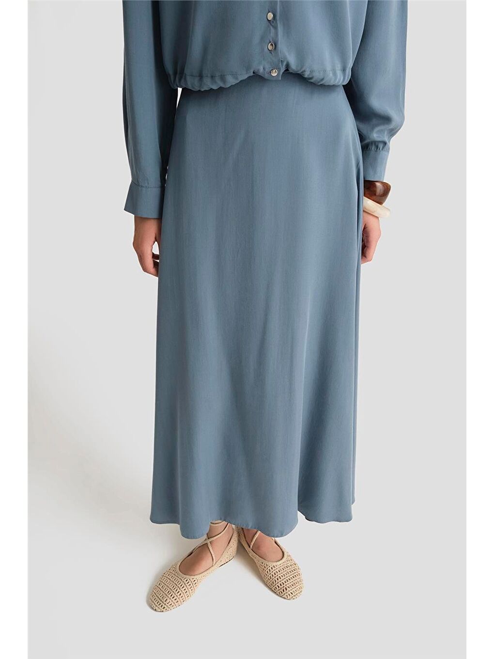 Mavi Lyocell Etek 25Yd4226-2 İndigo-2