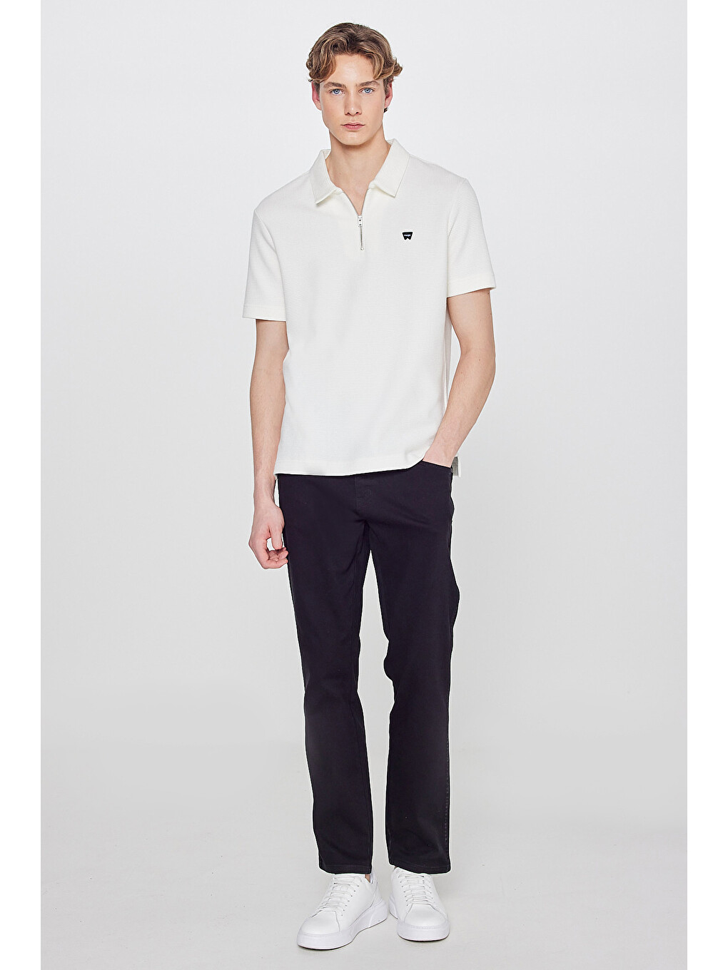 Texas Slim Fit Dar Kesim Normal Bel Siyah Esnek Pantolon