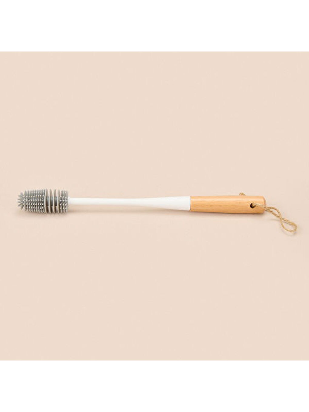 Karışık Bambu Saplı Şişe Fırçası - Asorti - 32 cm-3