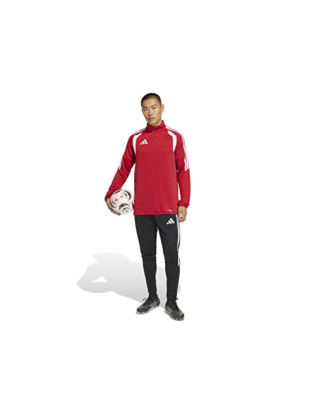Tiro26l Tr Top Erkek Futbol Antrenman Uzun Kollu Tişört Jy9694 Kırmızı-6