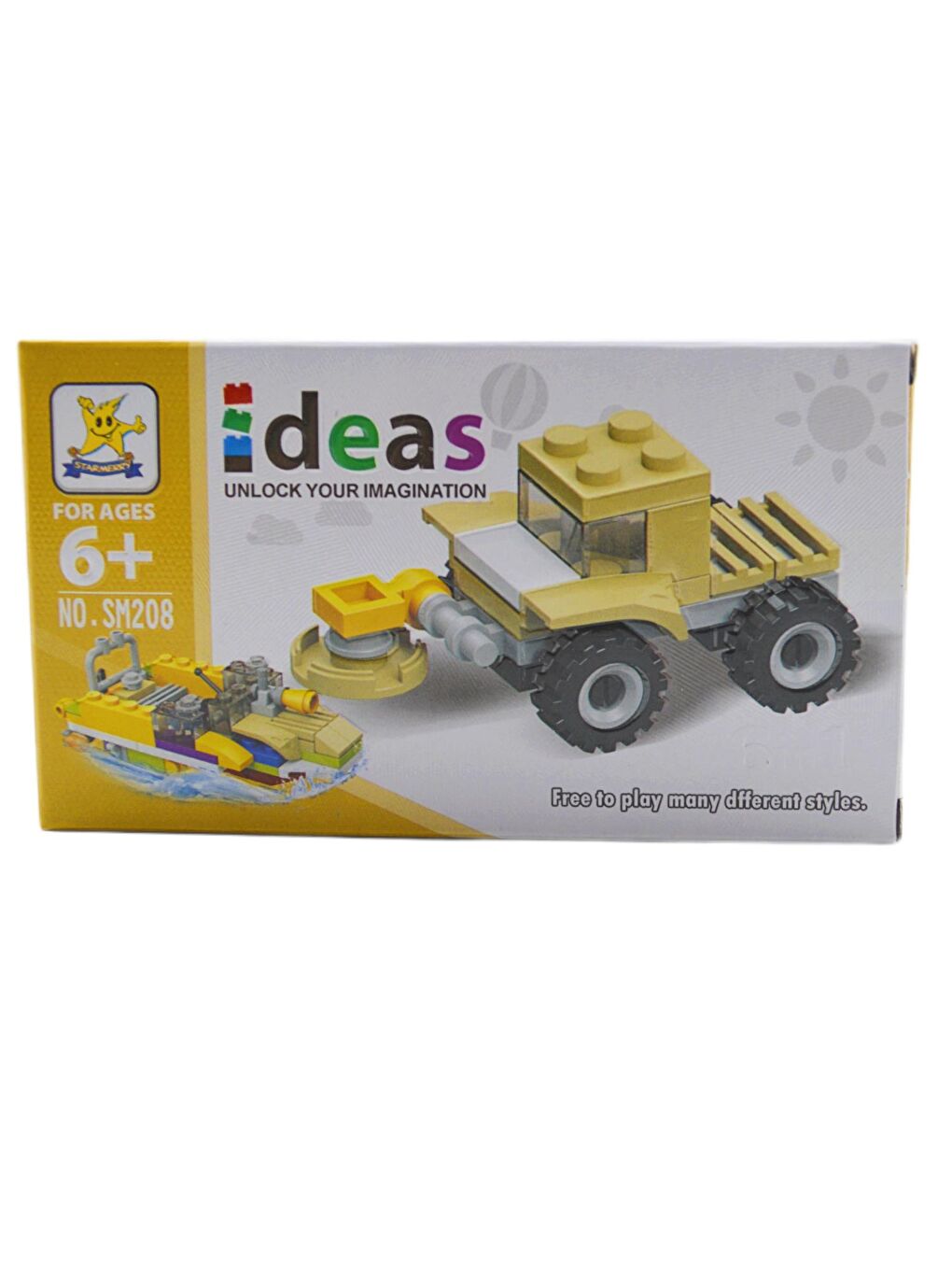 Ideas Lego Arabalar 2in1 25 Parça (SM208B-06) GKO