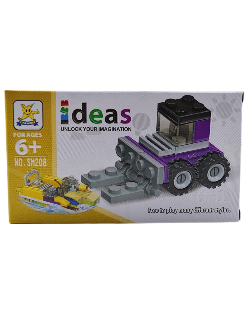 Ideas Lego Arabalar 2in1 25 Parça (SM208B-03) GKO