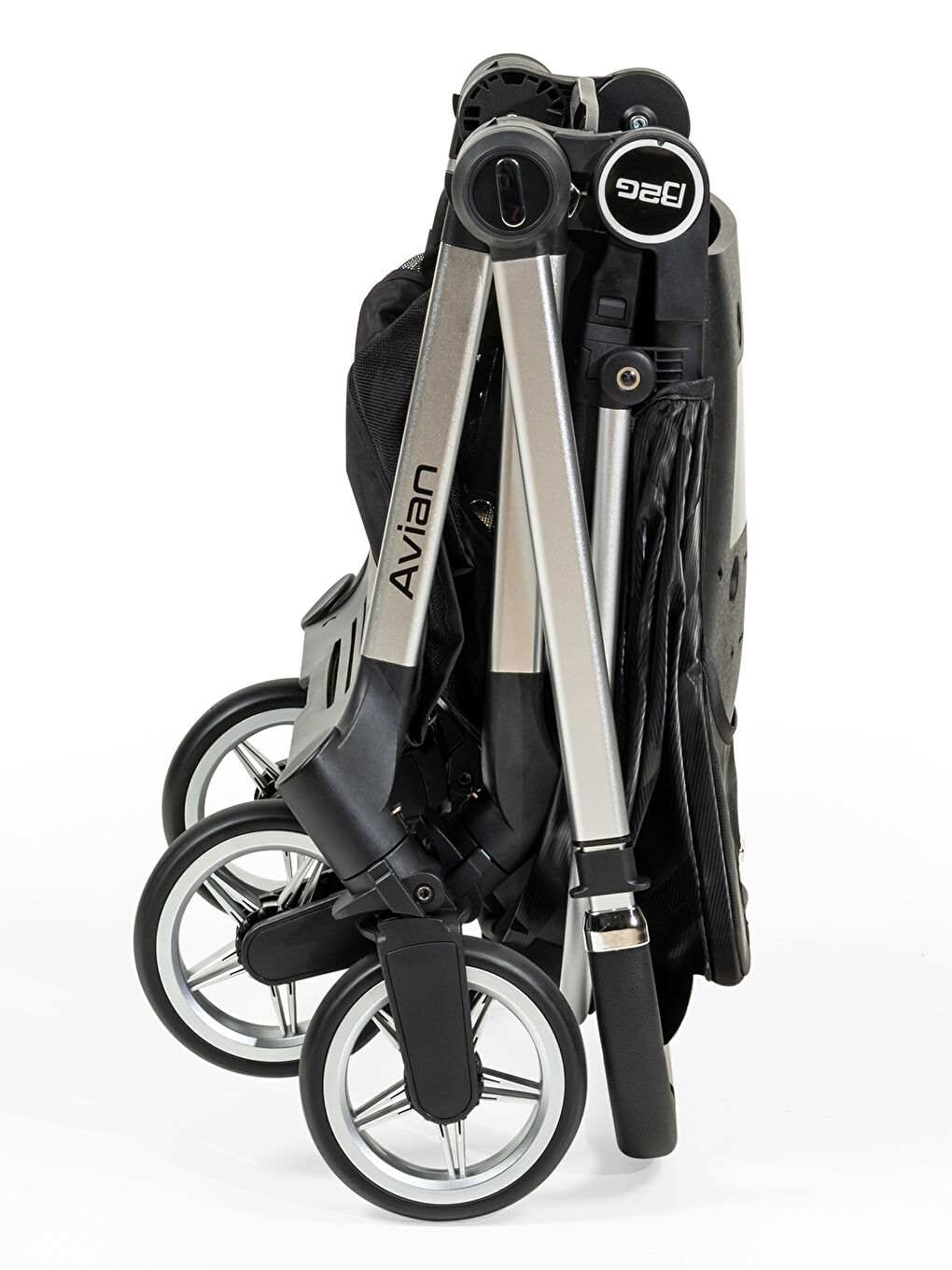 Avian Travel Sistem Bebek Arabası Gri-3