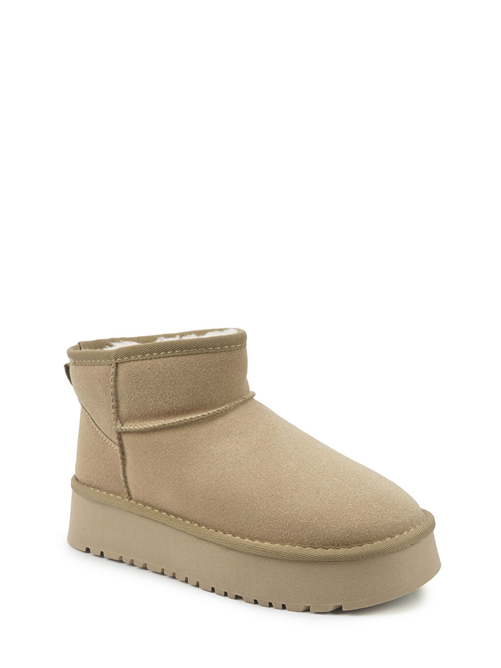 INT1225K202-KRK 5PR Bej Kadın Kar Botu-1