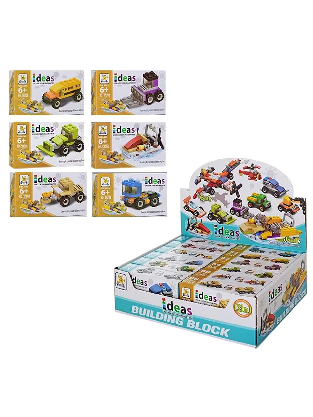 Ideas Lego Arabalar 2in1 21 Parça (SM208B-05) GKO-4