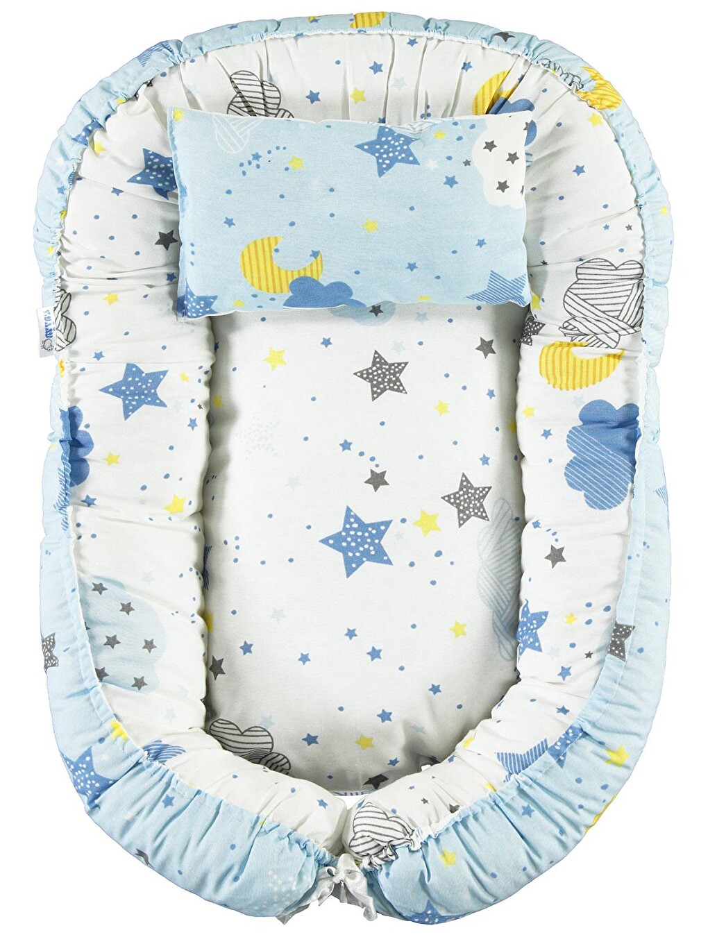 Büyük Baby Nest - Mavi-4