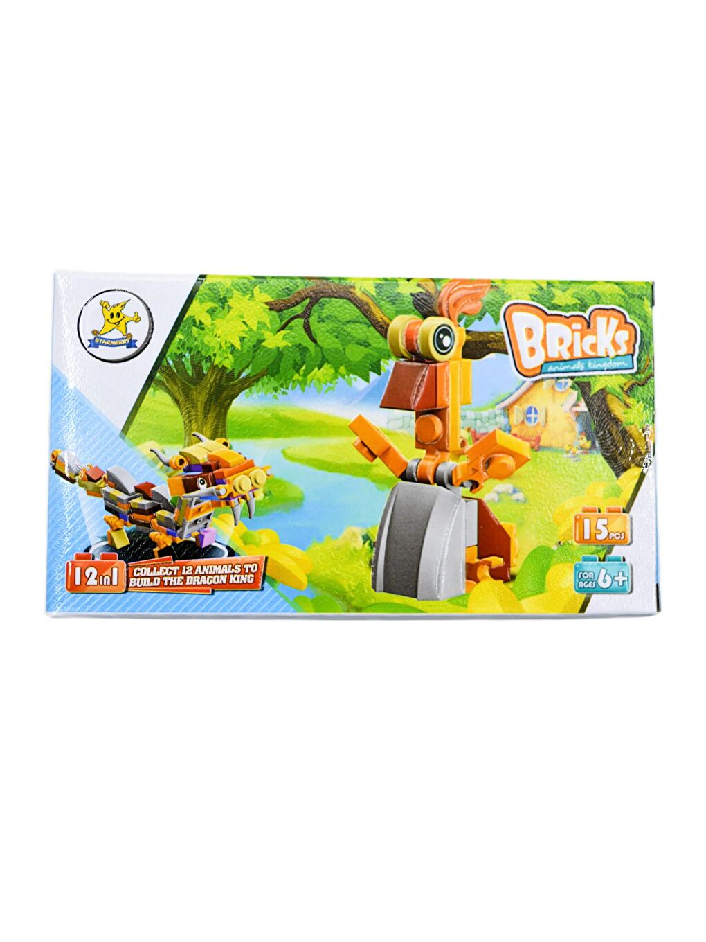 Bricks Lego Hayvanlar 10 Rooster 15 Parça (SM198B-10) GKO