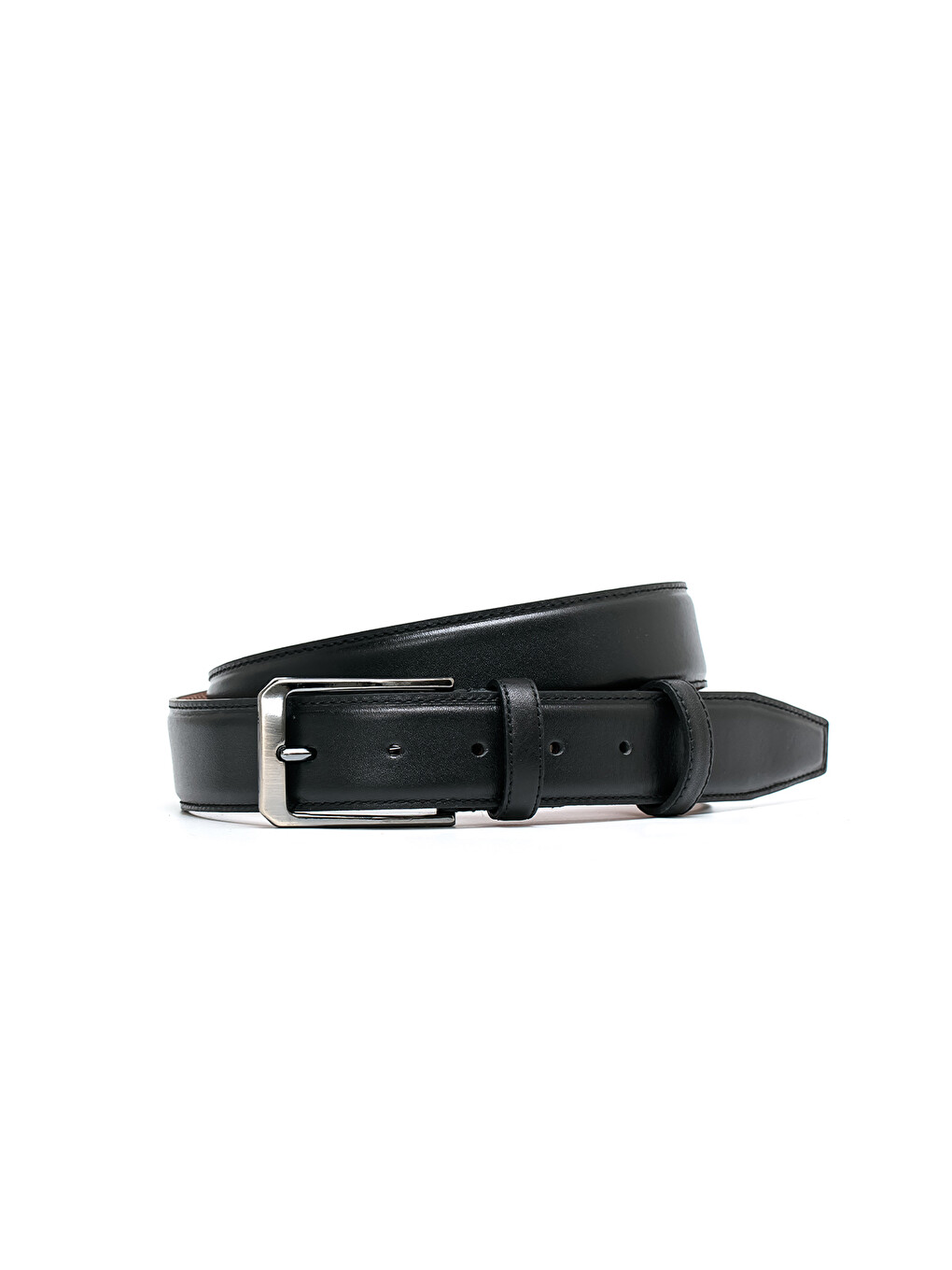 Siyah Erkek F-034-00 Klasik Kemer (genişlik 3.5 Cm)