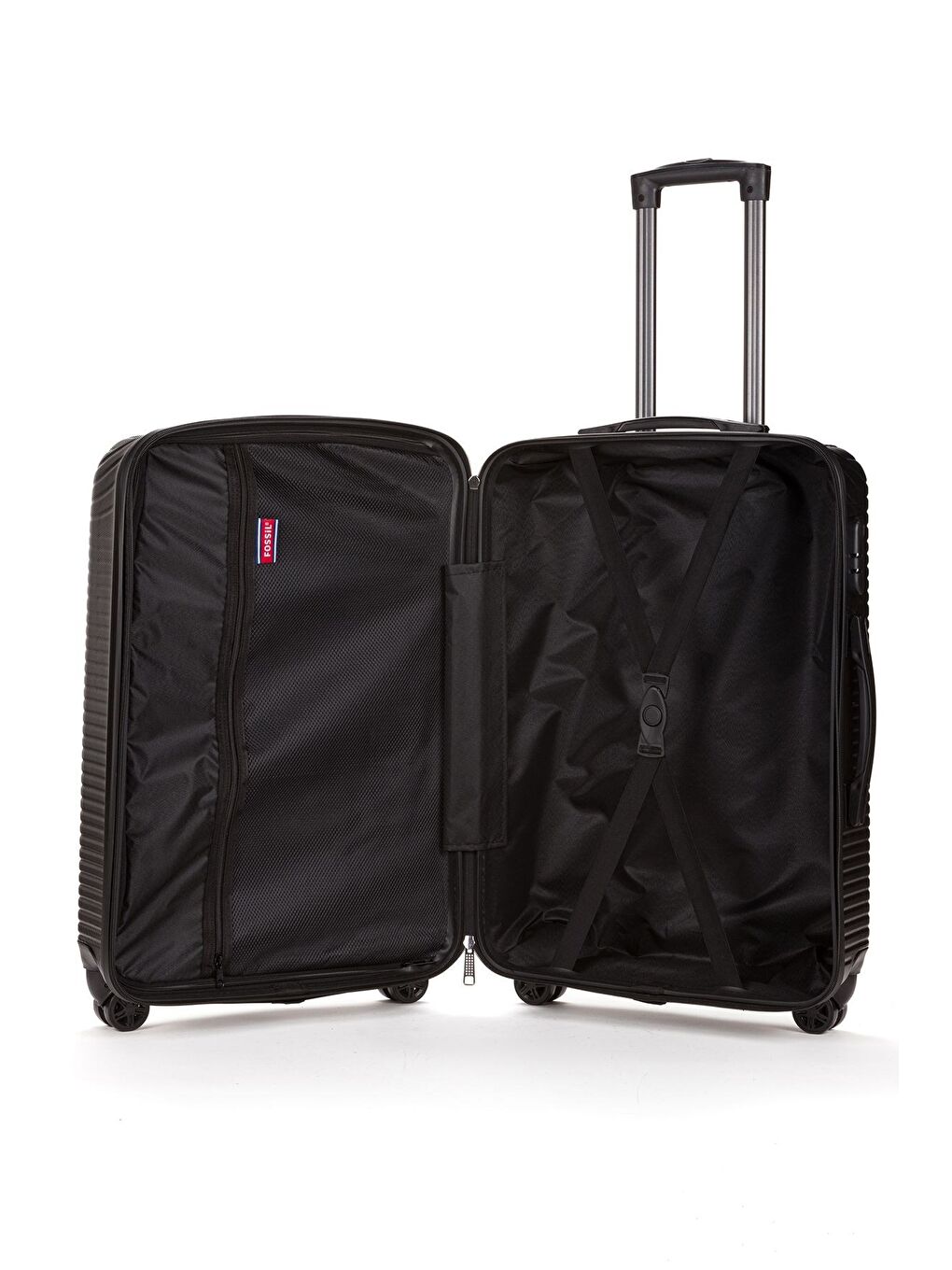 Siyah ABS Unisex Orta Boy Valiz FSL125-3