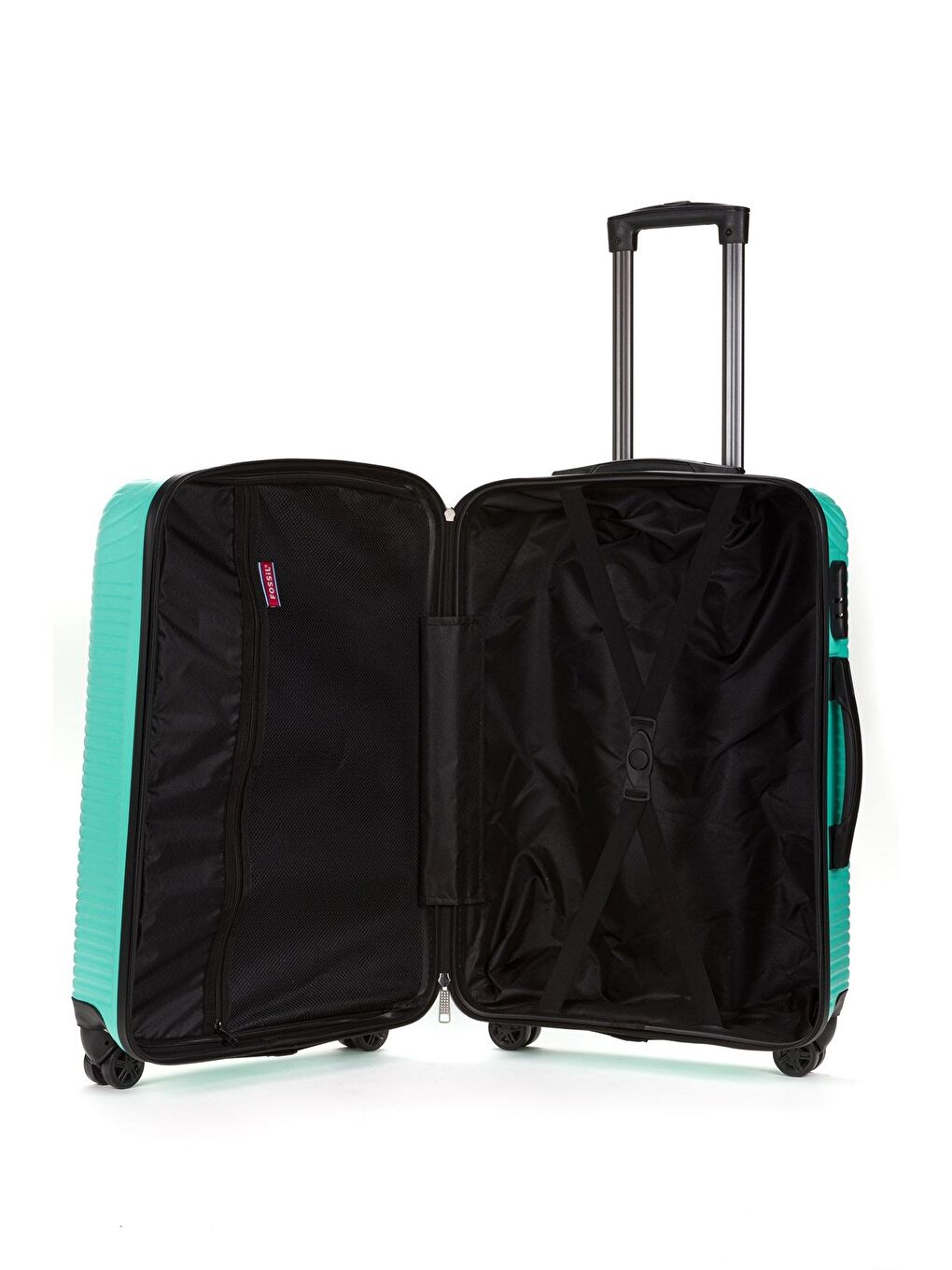 Turkuaz ABS Unisex Orta Boy Valiz FSL125-3