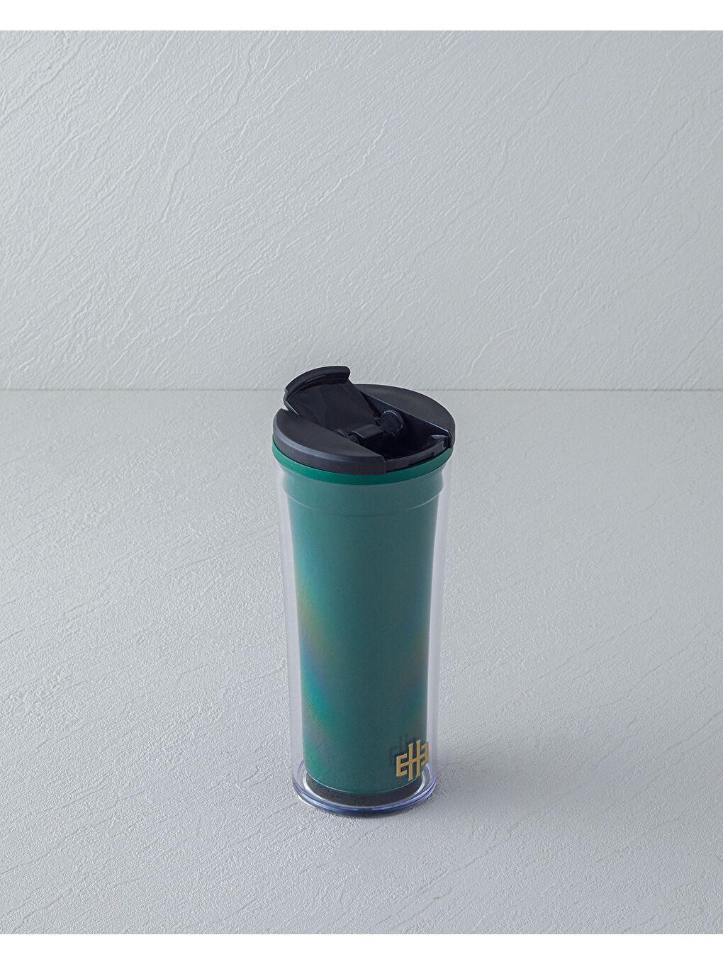 Good Mood Everyday Akrilik Travel Mug 350 ml Yeşil-1