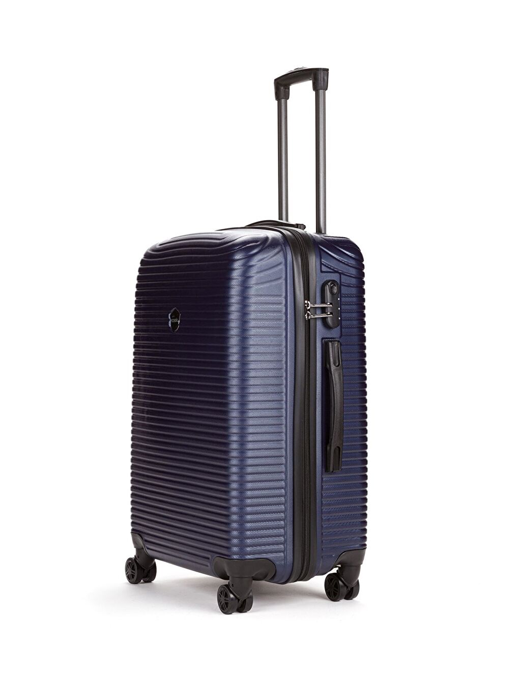 Lacivert ABS Unisex Orta Boy Valiz FSL125-1