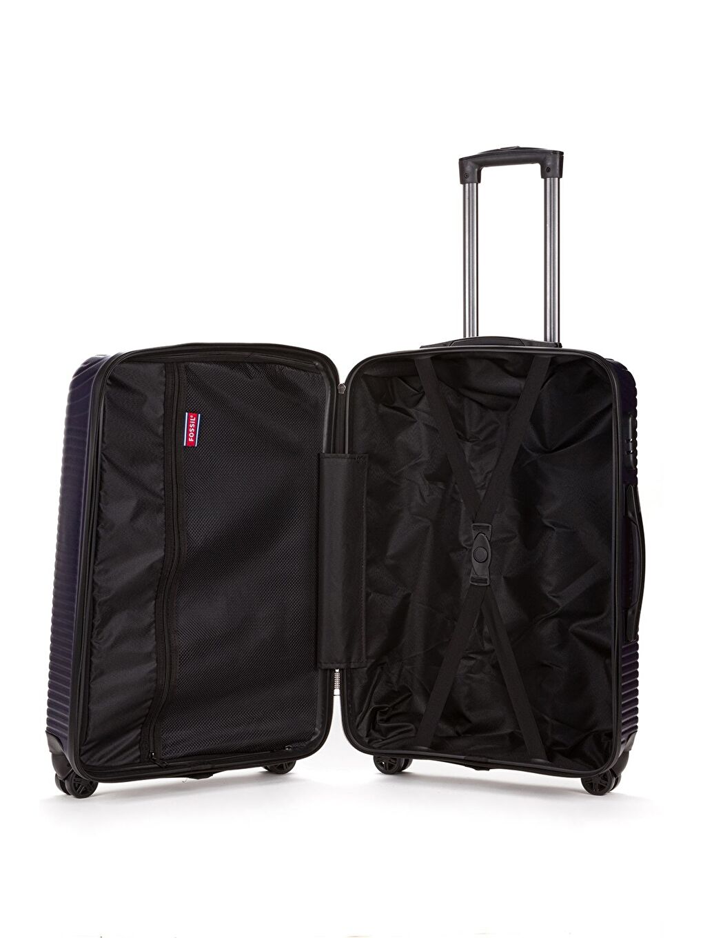 Lacivert ABS Unisex Orta Boy Valiz FSL125-3