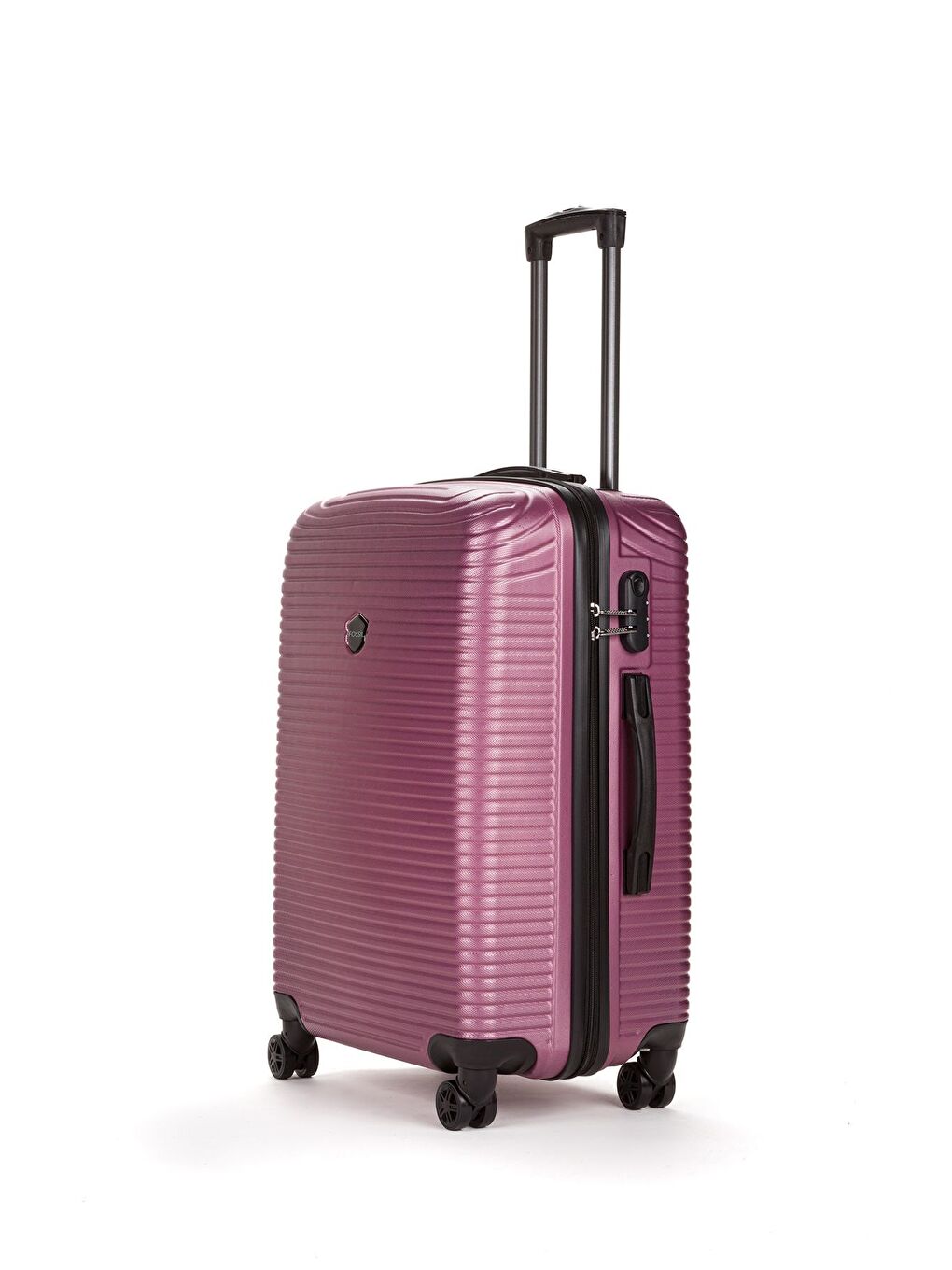 Pembe ABS Unisex Orta Boy Valiz FSL125-1