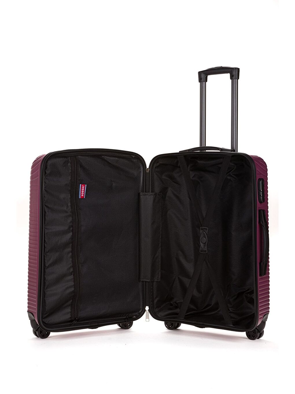 Pembe ABS Unisex Orta Boy Valiz FSL125-4