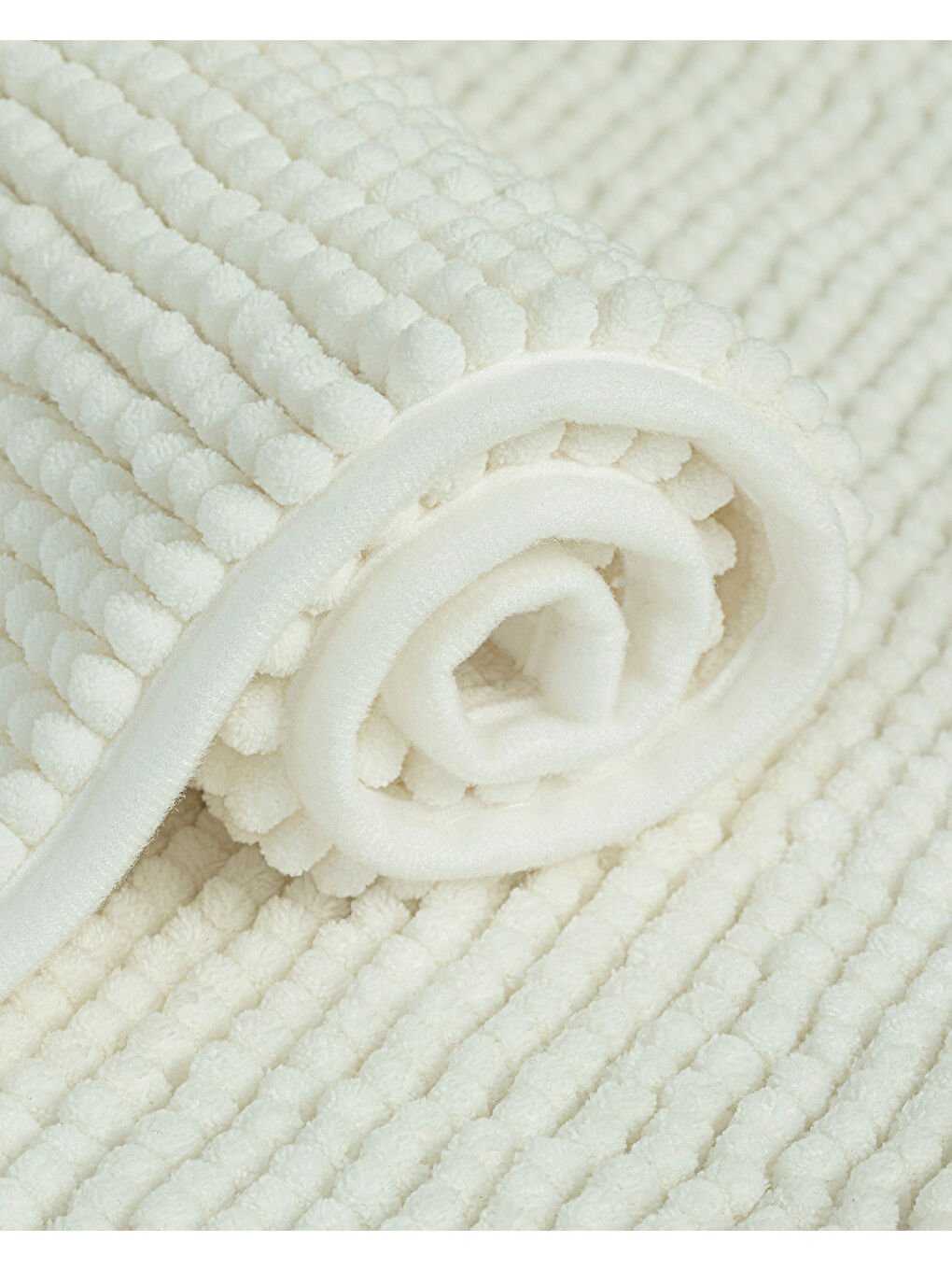 Paige Makarna Banyo Paspası Seti Ekru-3