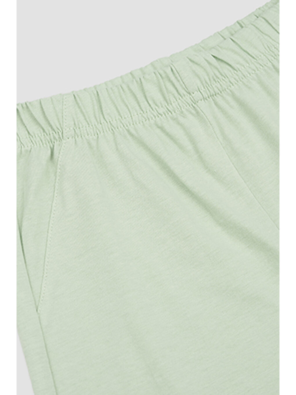 Erkek Çocuk Dinozor Baskılı Yeşil Pijama Takımı-3