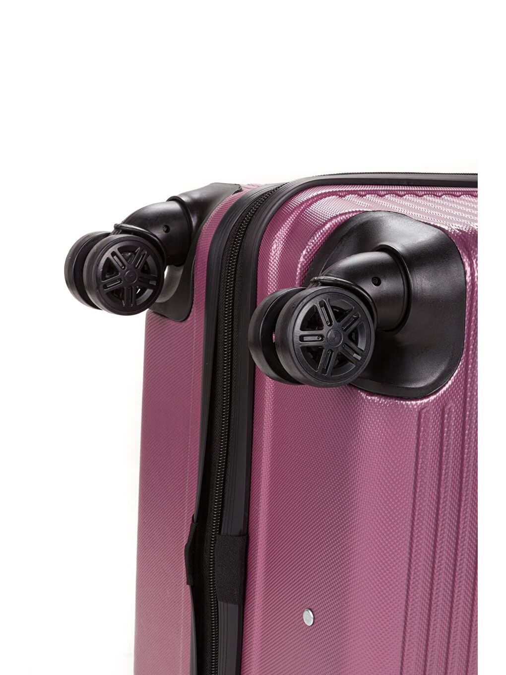 Pembe ABS Unisex Büyük, Orta, Kabin Boy 3'lü Valiz Seti FSL125-7