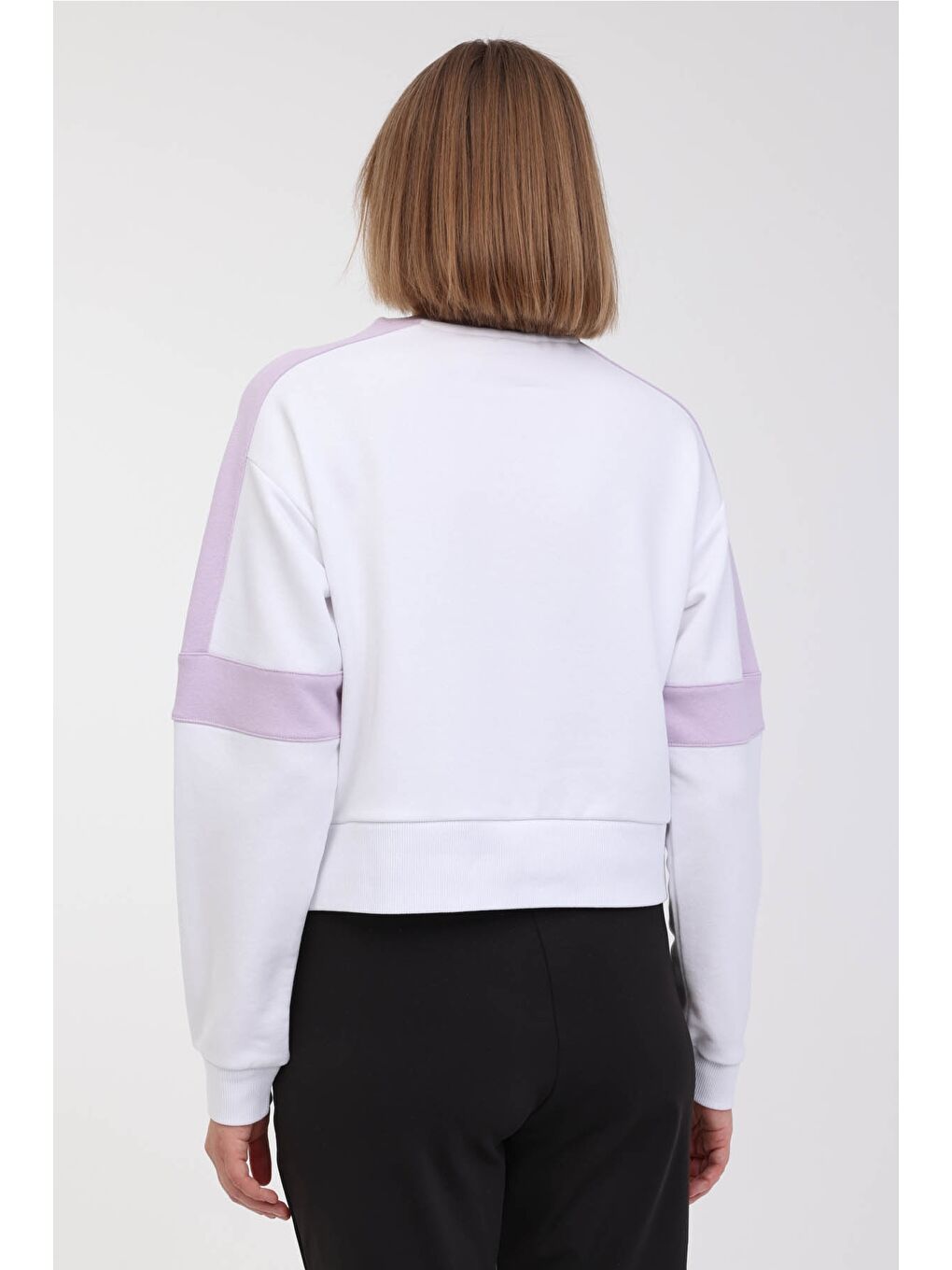 WL ULIANA 16CFS-06 4PR Beyaz Kadın Sweatshirt-1