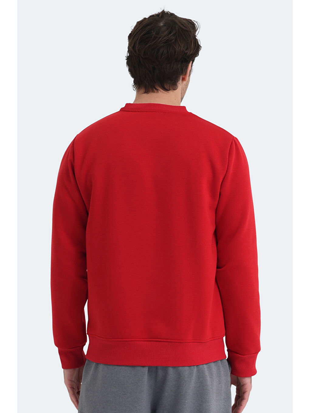 MEGAR I Erkek Kırmızı Sweatshırt-2
