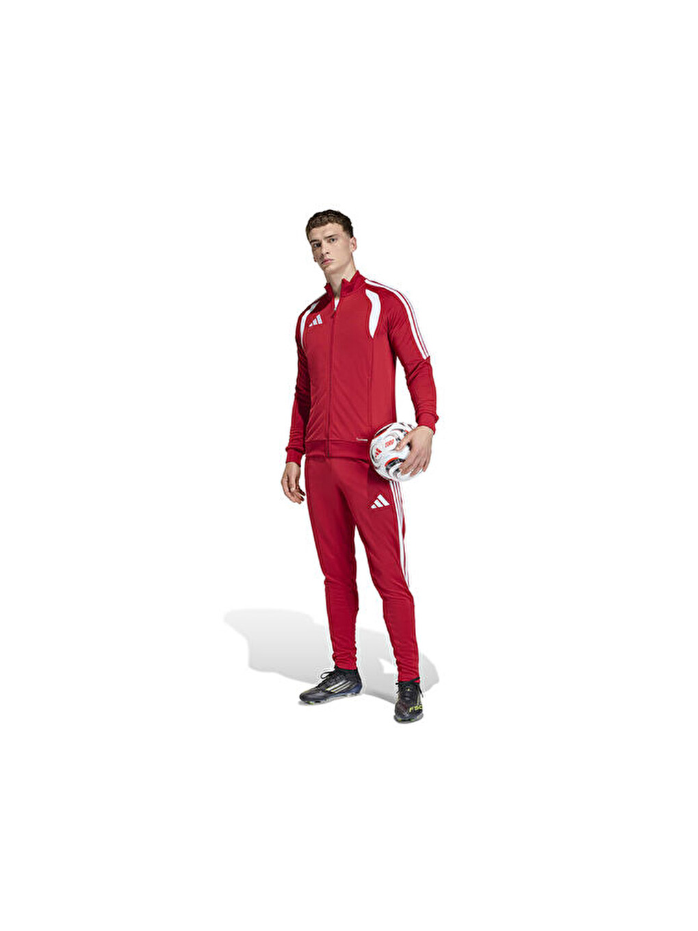 Tiro26l Tr Jkt Erkek Futbol Kamp Ceketi Jy7212 Kırmızı-5