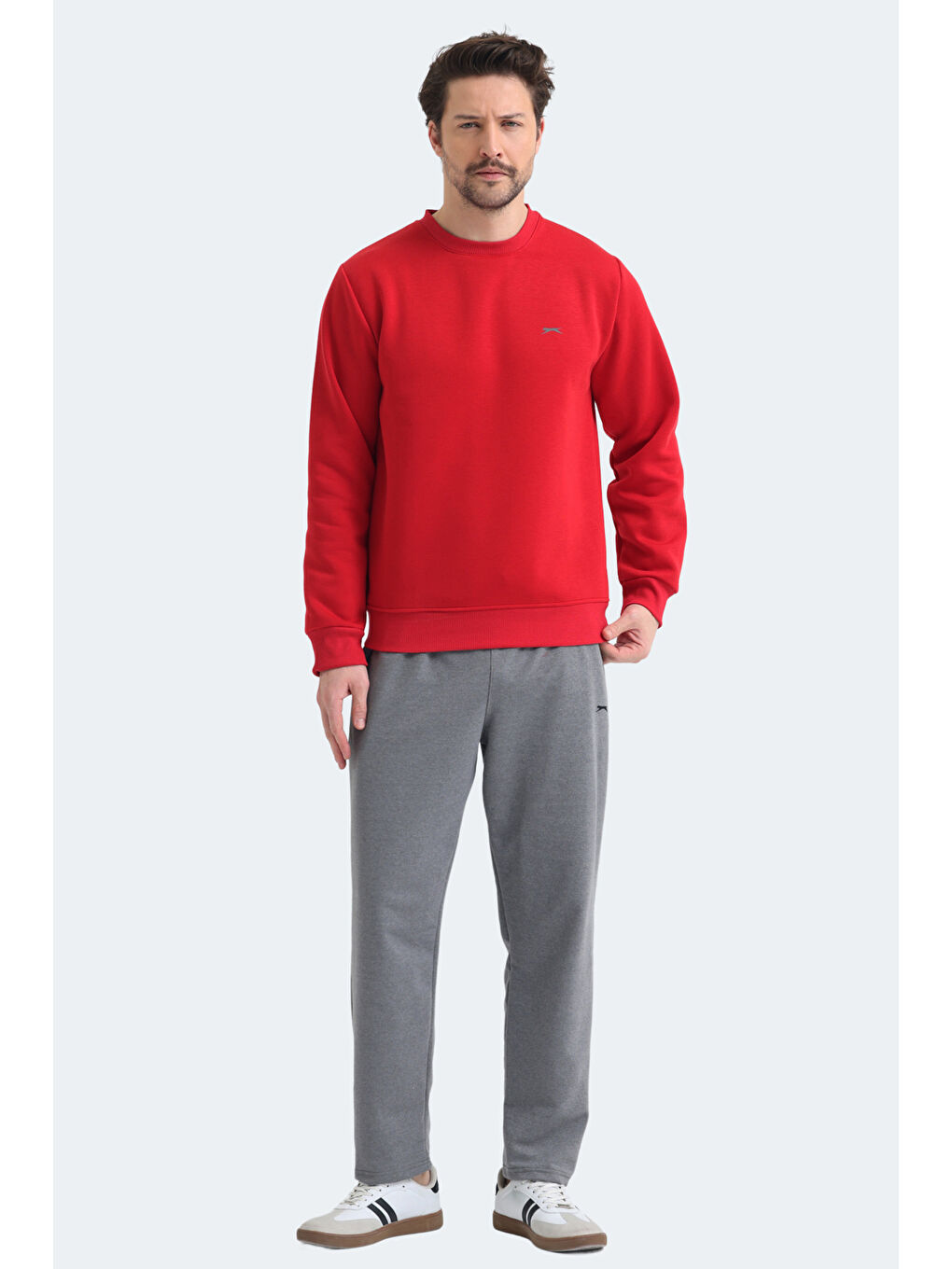 MEGAR I Erkek Kırmızı Sweatshırt-7