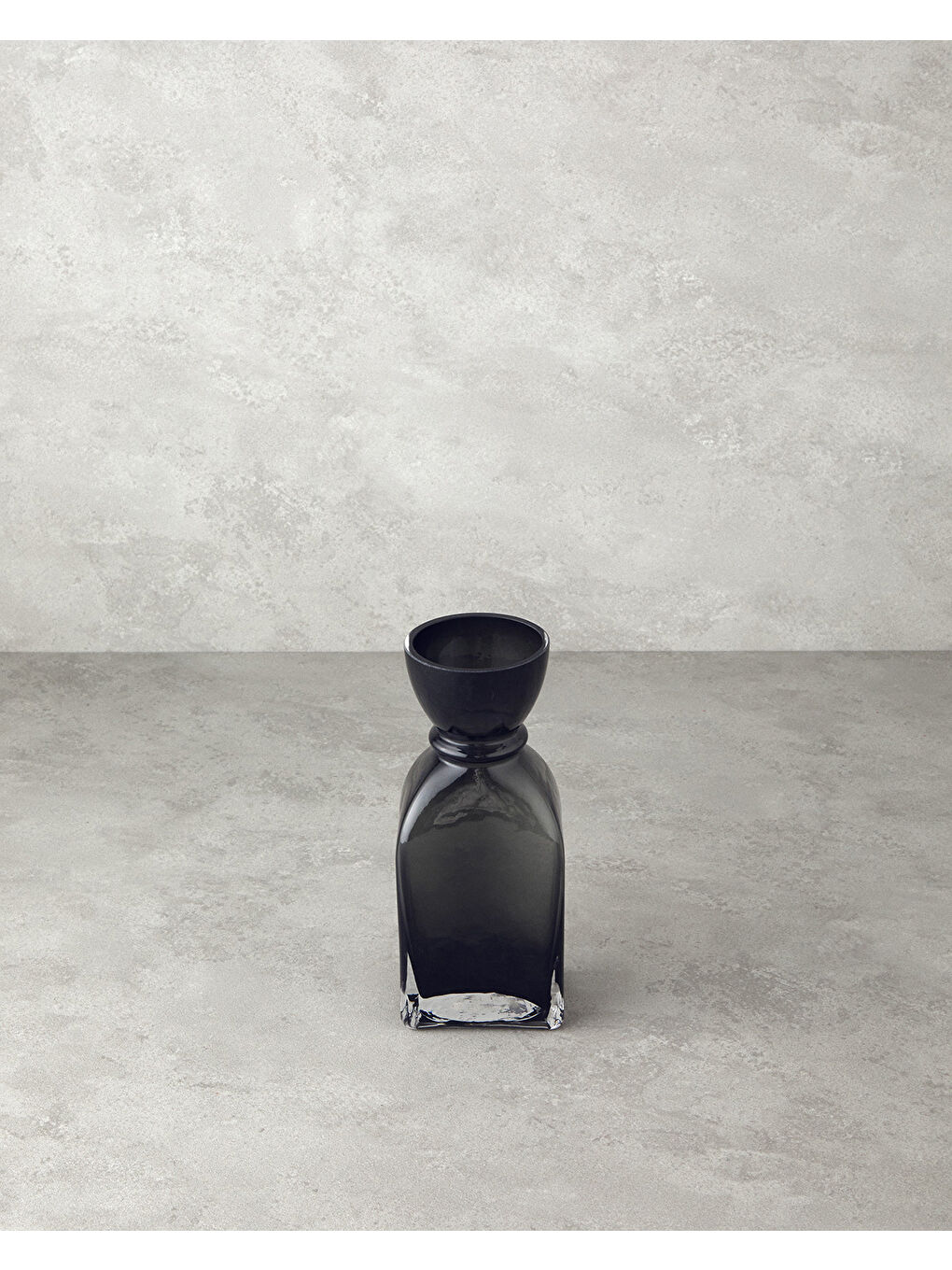 Jesy Cam Vazo Siyah-1