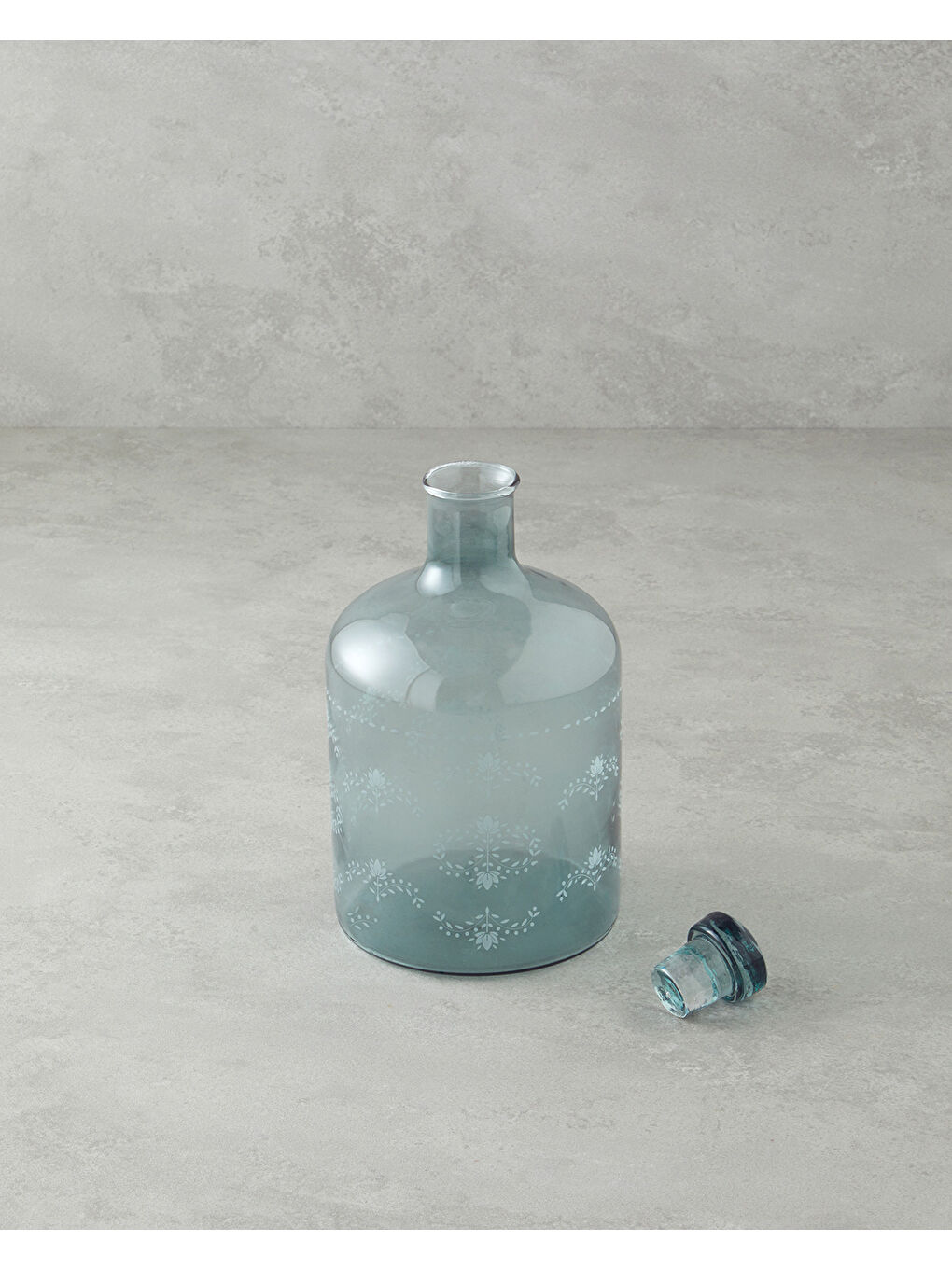English Home Spruce Cam El Yapımı Karaf 1900 ml Yeşil - 1