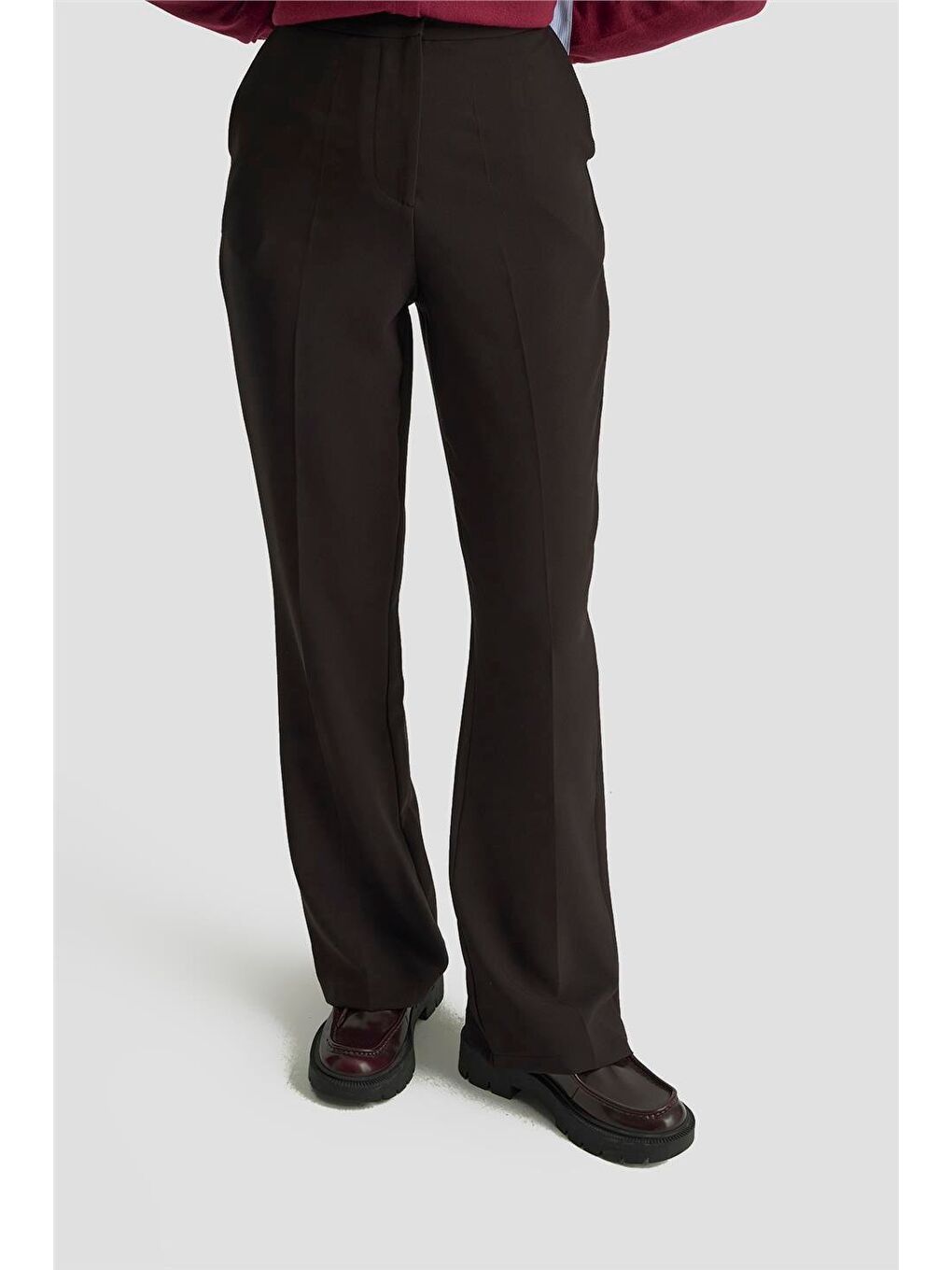 Flare Pantolon 25Kd1303 Siyah-1