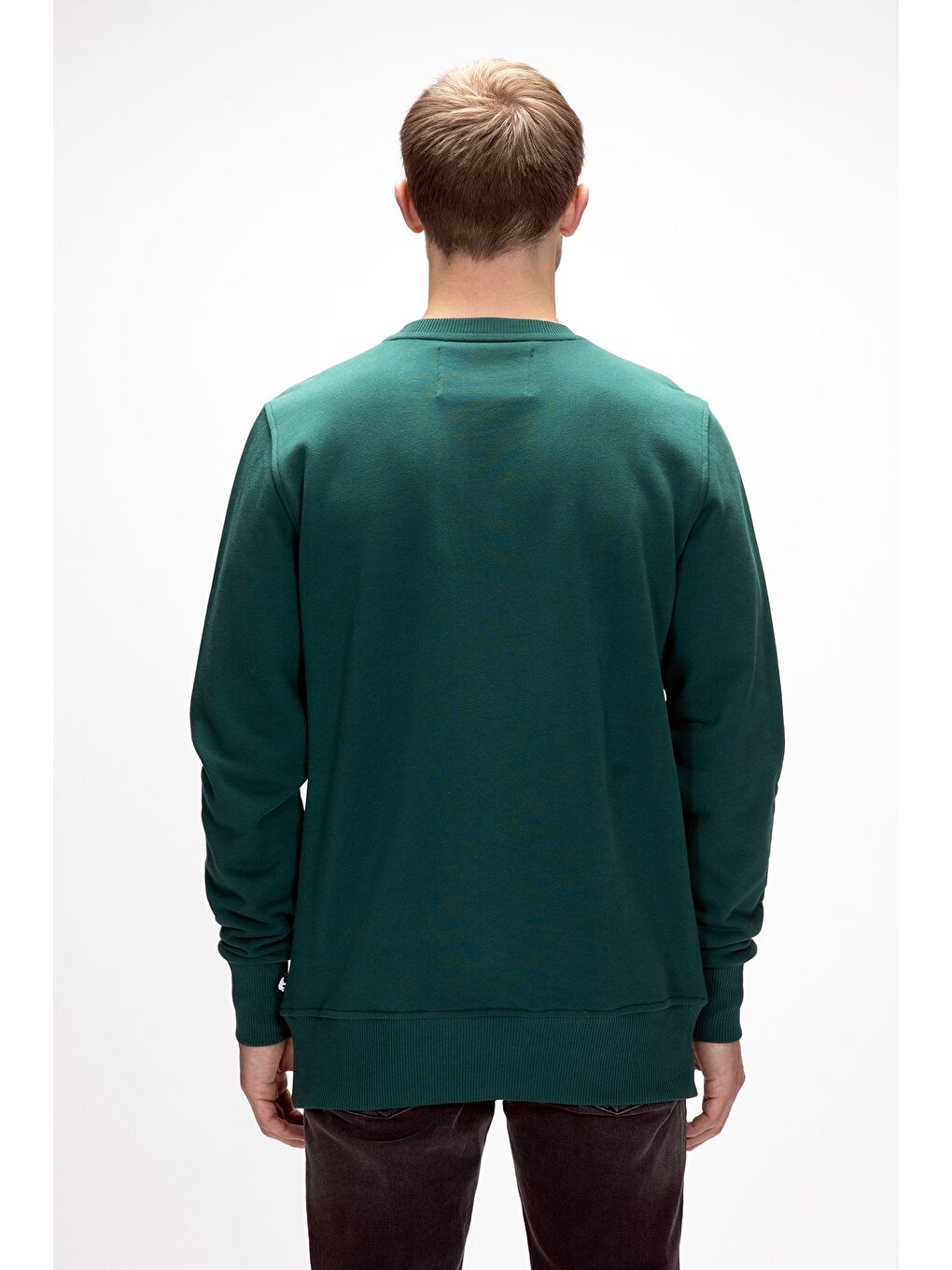 Yeşil Corner Yeşi̇l Crewneck Erkek Sweatshirt-2