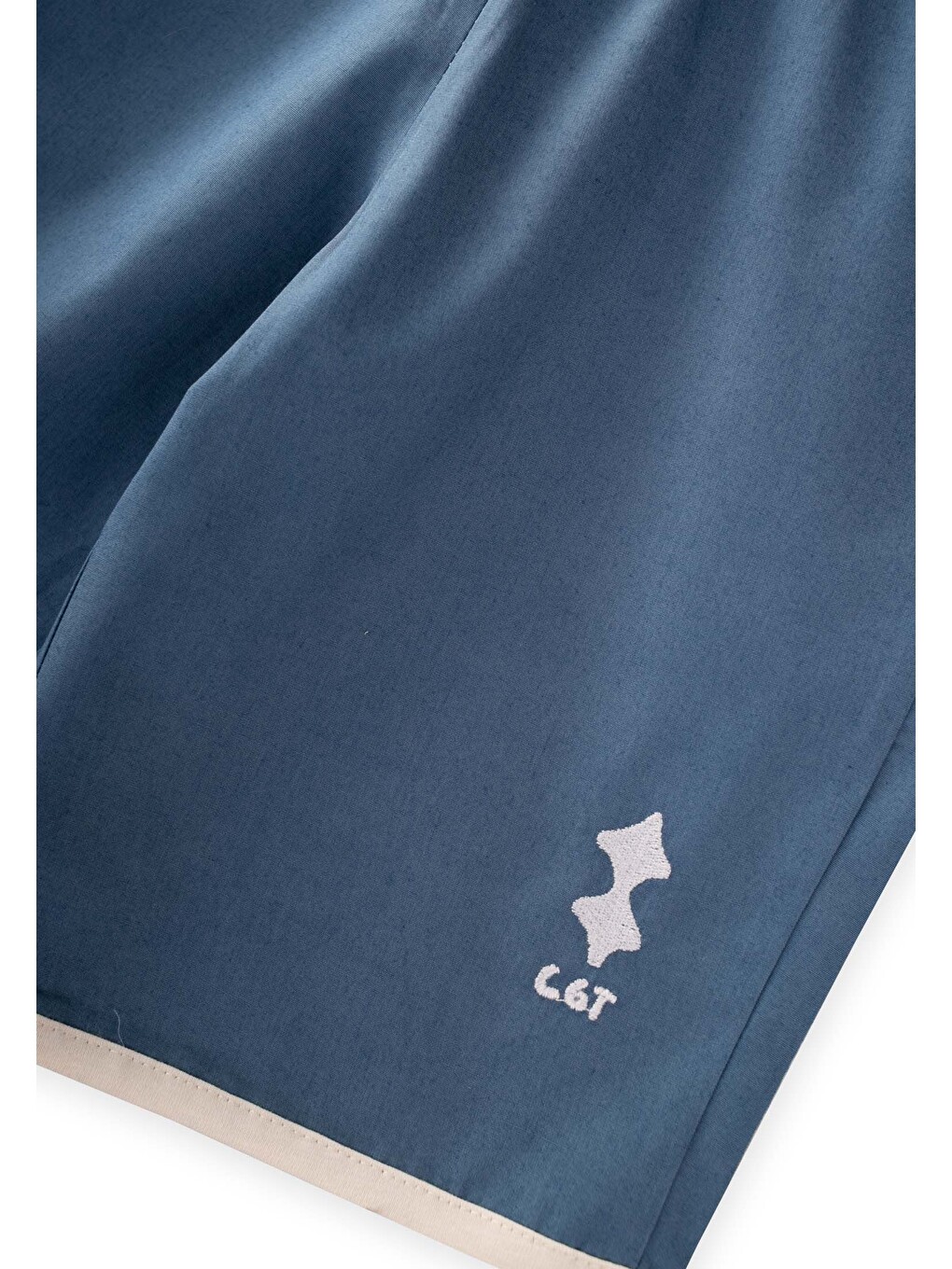 Dokuma Kaprili T-Shirt Takım 2-10 Yaş Ekru-3