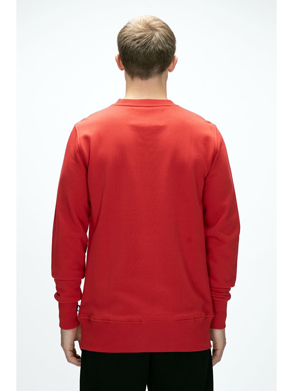 Corner Kırmızı Crewneck Erkek Sweatshirt-2