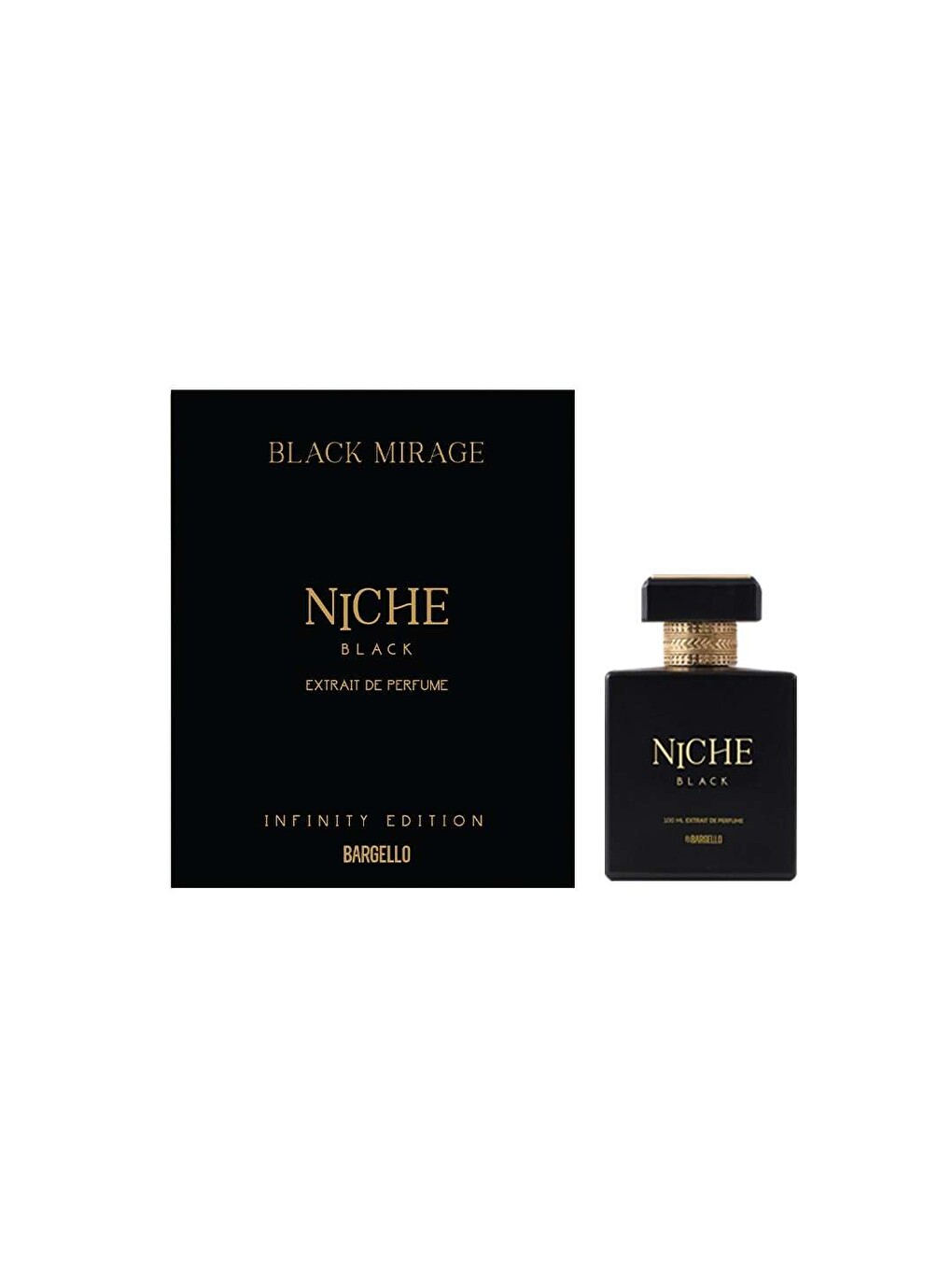 Niche Infinity Black Mirage Unisex 100 Ml Extrait De Perfume
