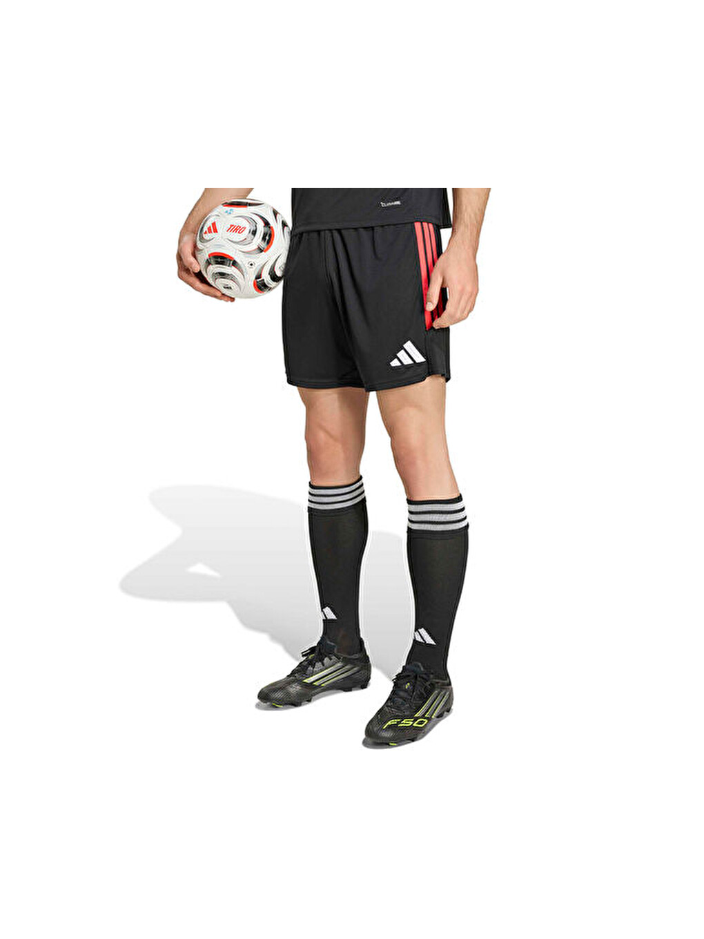 Tiro26 League Sho Erkek Futbol Şortu Ka8776 Siyah