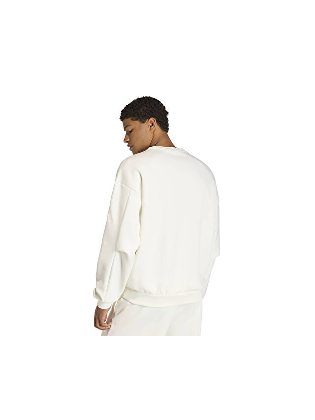 M Sl Sk Crew Erkek Günlük Sweatshirts Kf8585 Beyaz-1