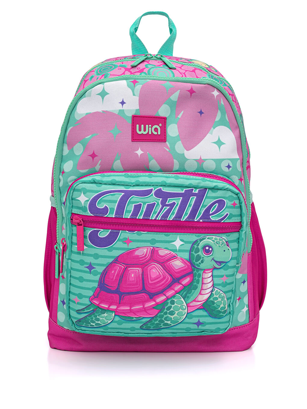 3'lü Kaplumbağa Temalı Çocuk Okul Çanta Seti-3