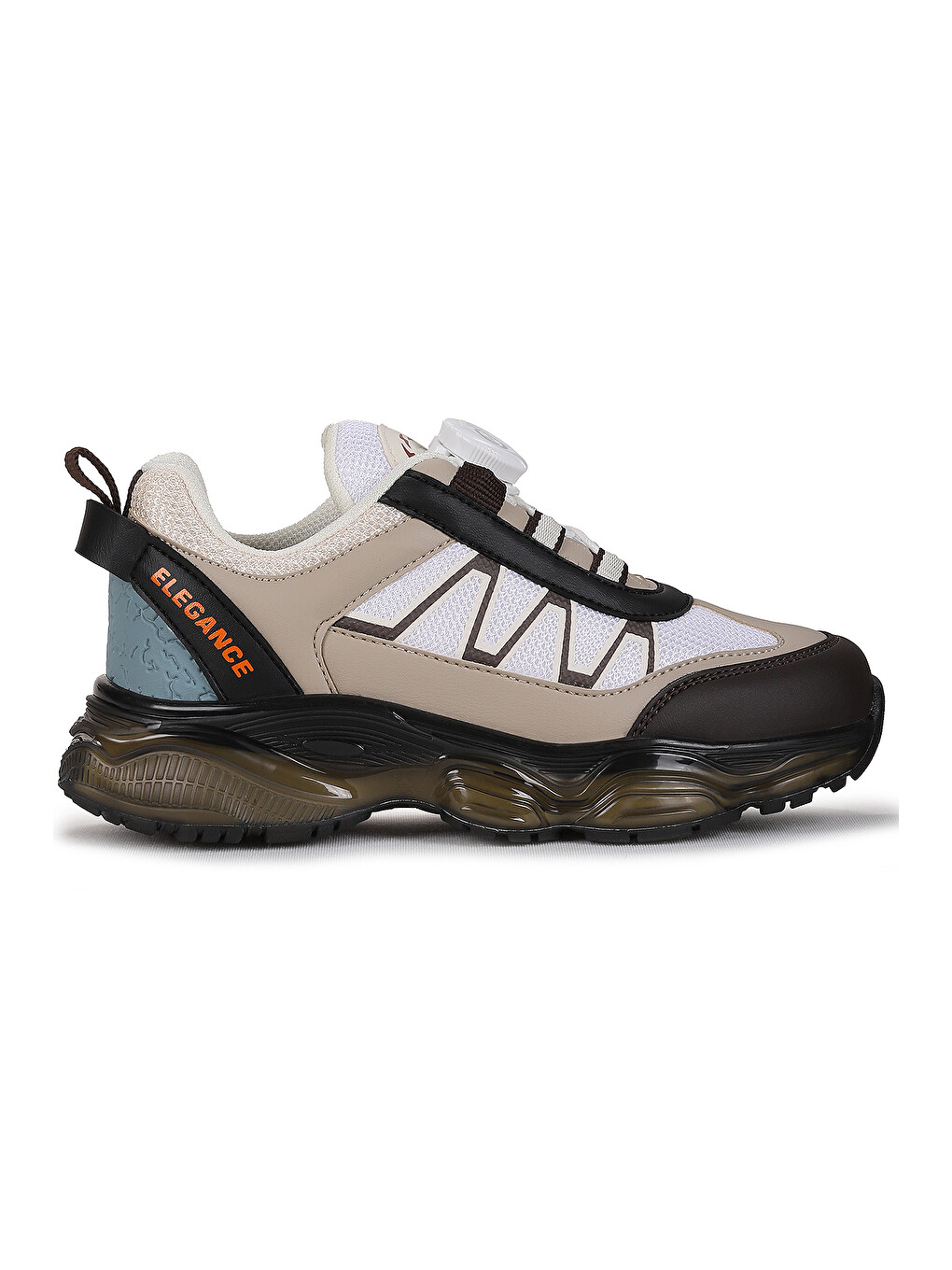 Ekru Vortex Günlük Şeffaf Taban Erkek Çocuk Spor Ayakkabı-3