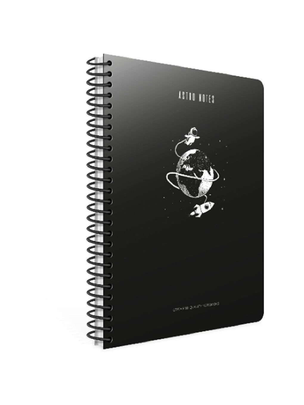 Gıpta Astro Notes Karton Kapak Spiralli Not Defteri A6 80 Yaprak Kareli (6089) - 1