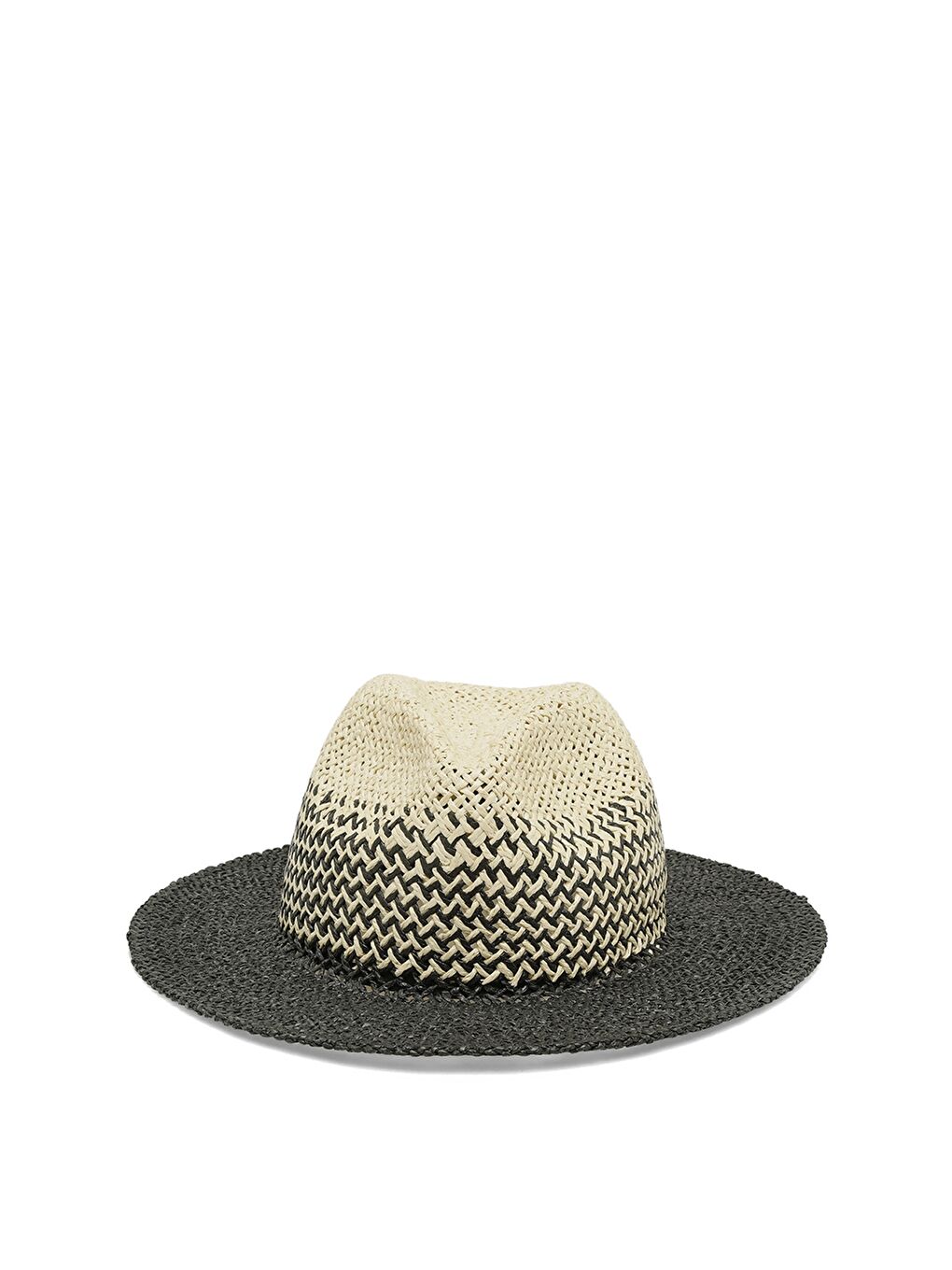 DARK STRAW HAT-W 4FX Siyah Kadın Hasır Şapka