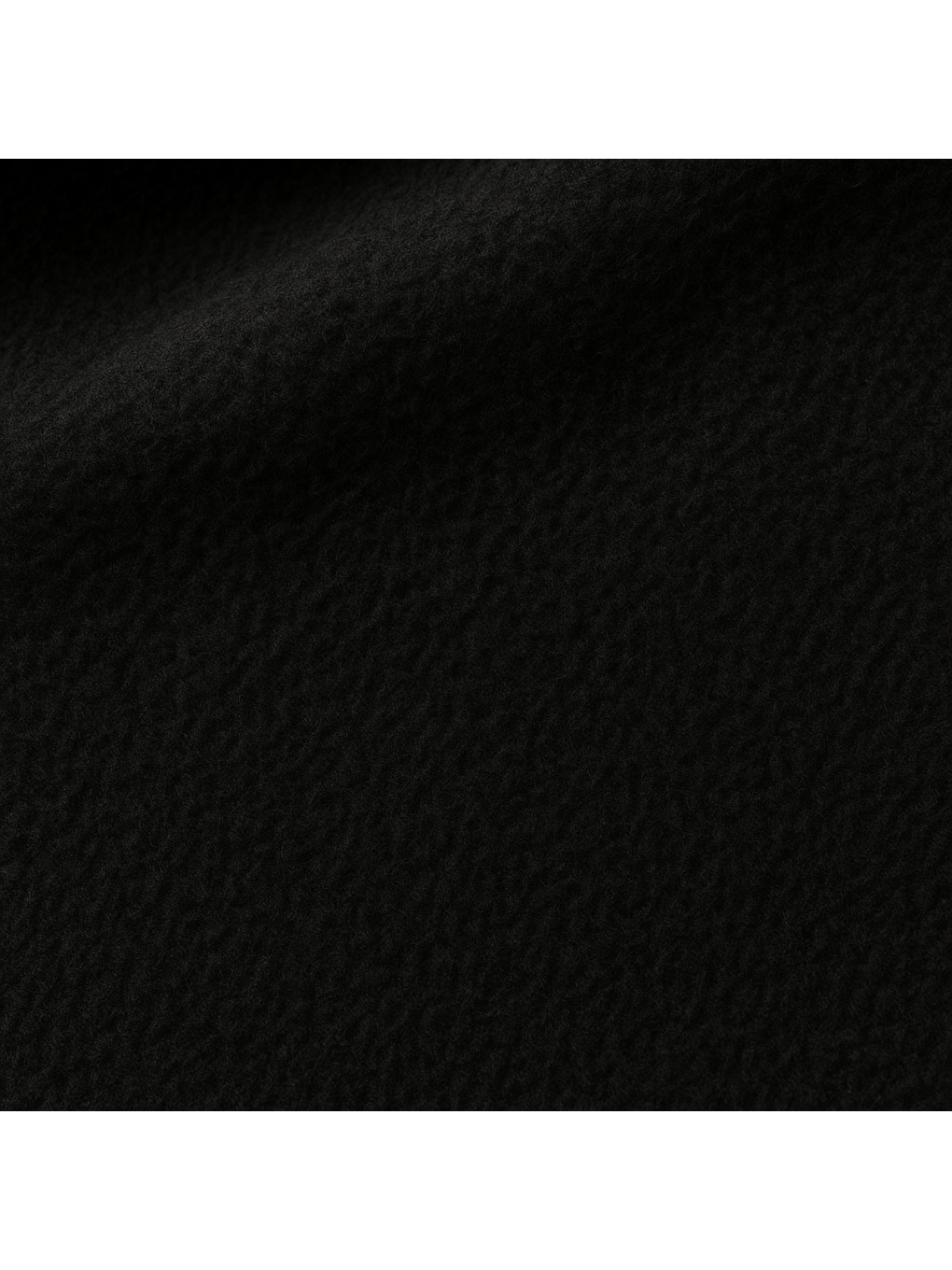 Kadın Siyah %100 Doğal Pamuk 3 İplik Şardonlu Kalın Kışlık Fermuarlı Kapüşonlu Cepli Sweatshirt-2