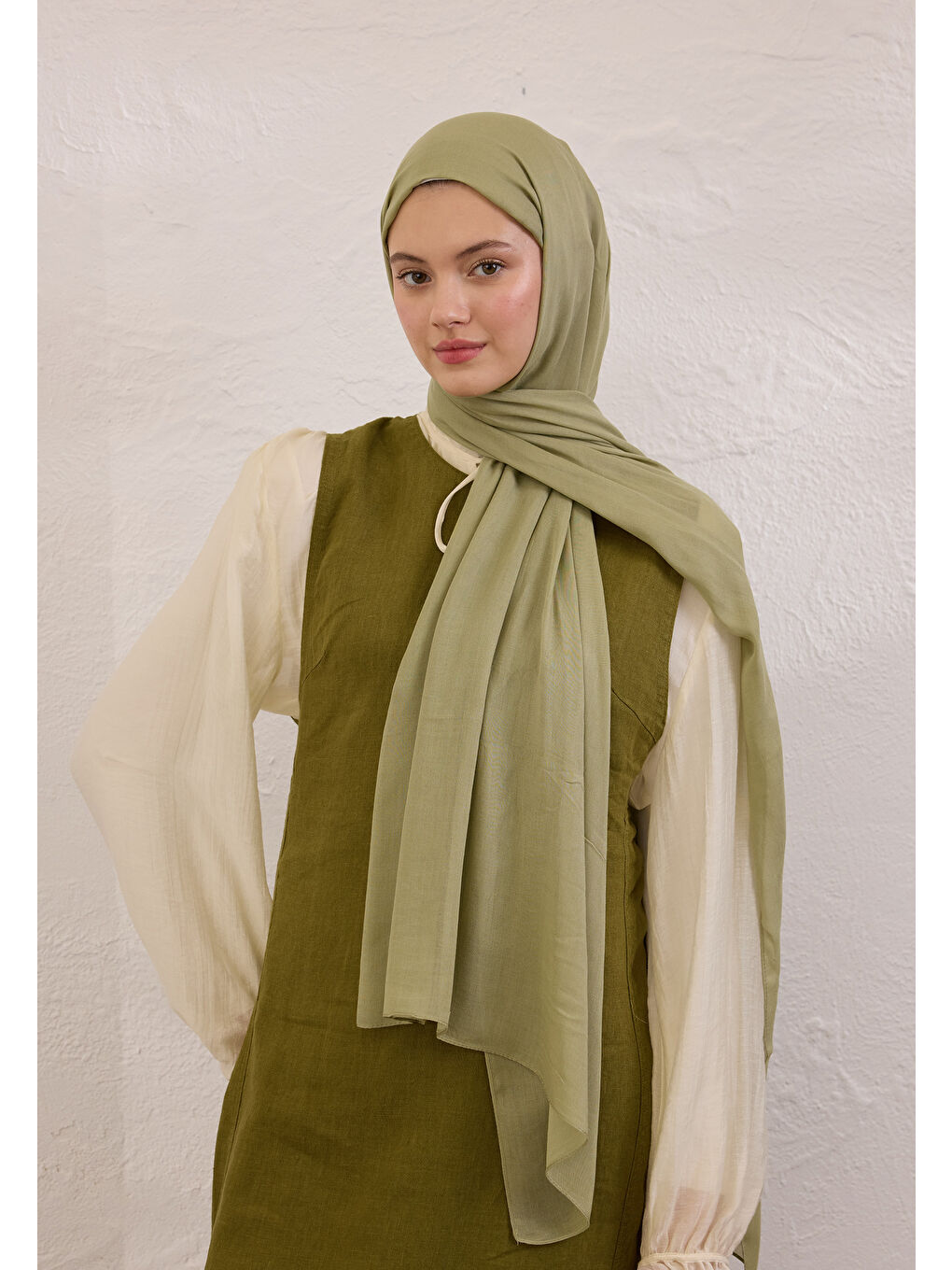 Haki SOFT VİSKON ŞAL HAKİ-1