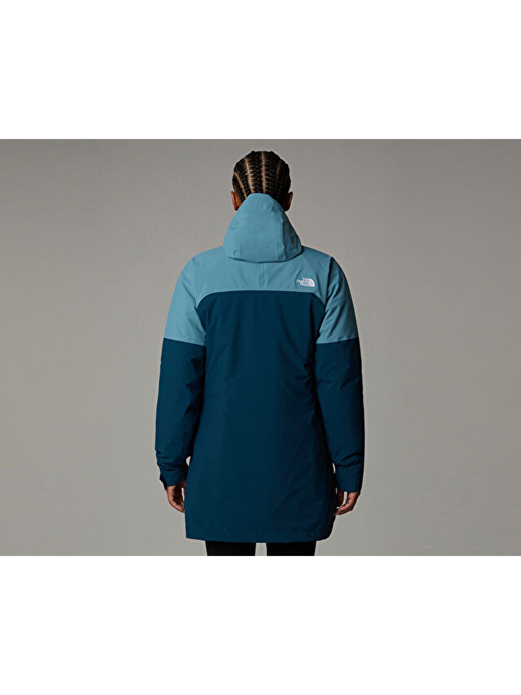 W Dryvent Mono Triclimate Parka Kadın Outdoor Montu Nf0a88t94oj1 Mavi-6