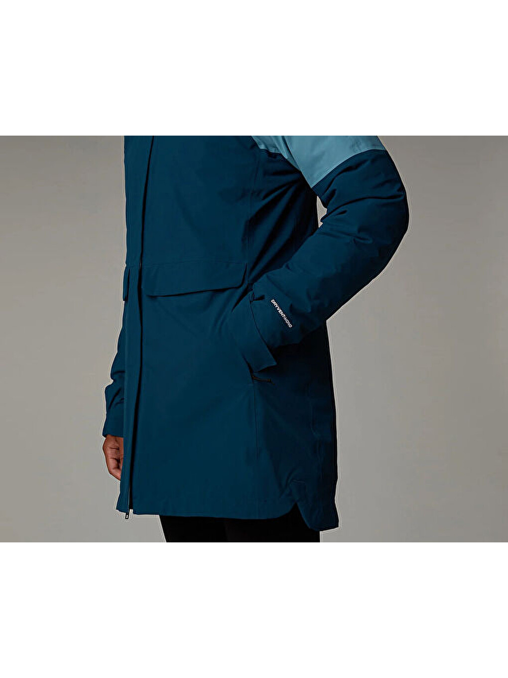 W Dryvent Mono Triclimate Parka Kadın Outdoor Montu Nf0a88t94oj1 Mavi-10