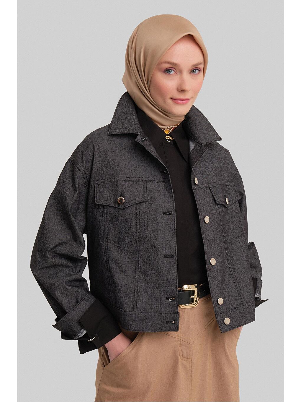 Ceket 24K5405 Siyah-1