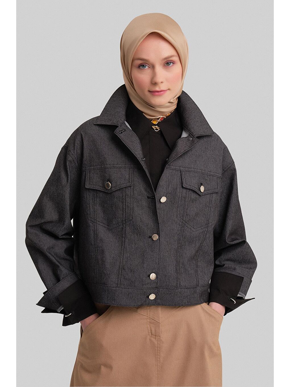 Ceket 24K5405 Siyah-2