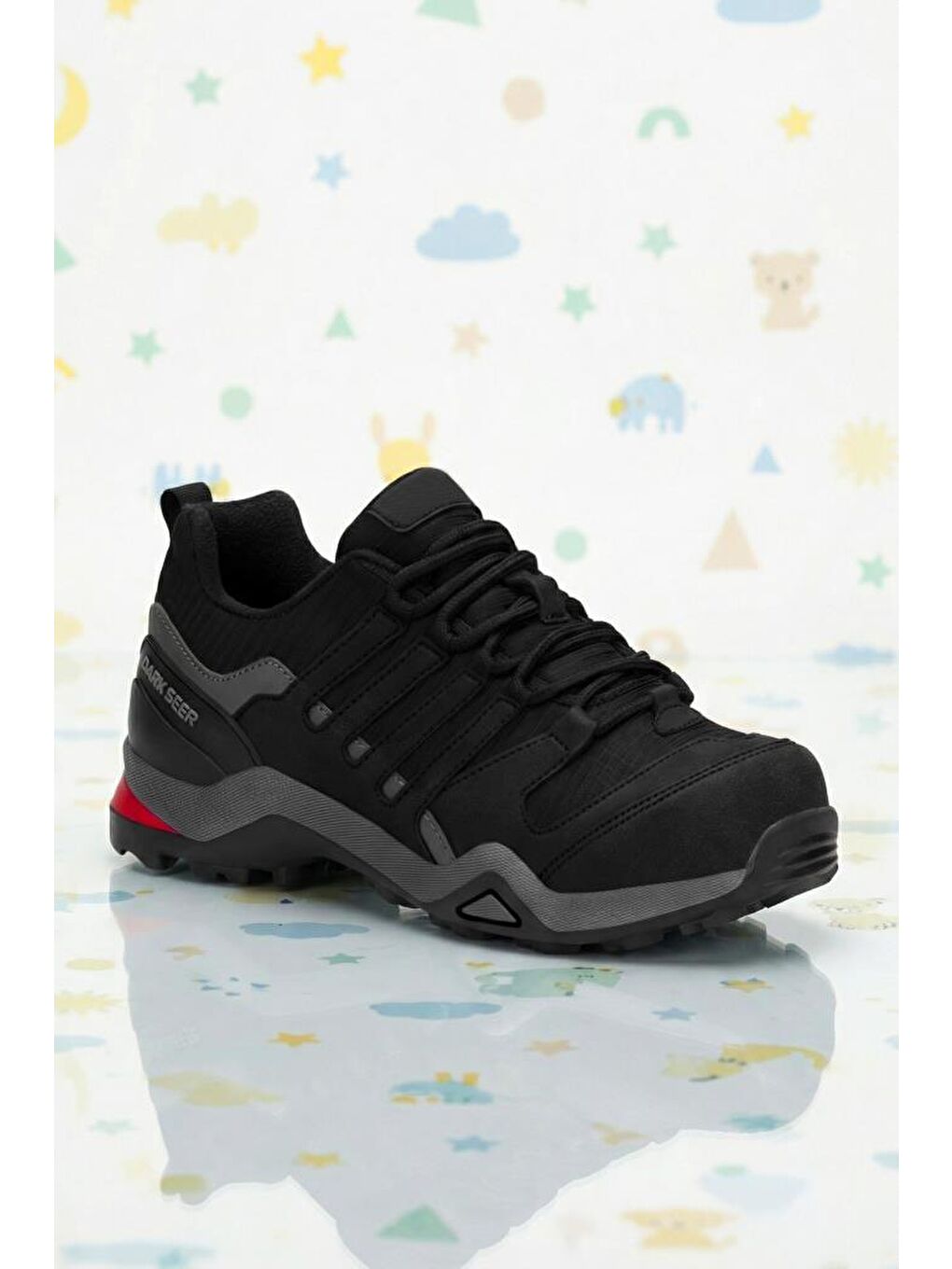 Siyah Montana Günlük Erkek Çocuk Outdoor Trekking Günlük Bot 2025